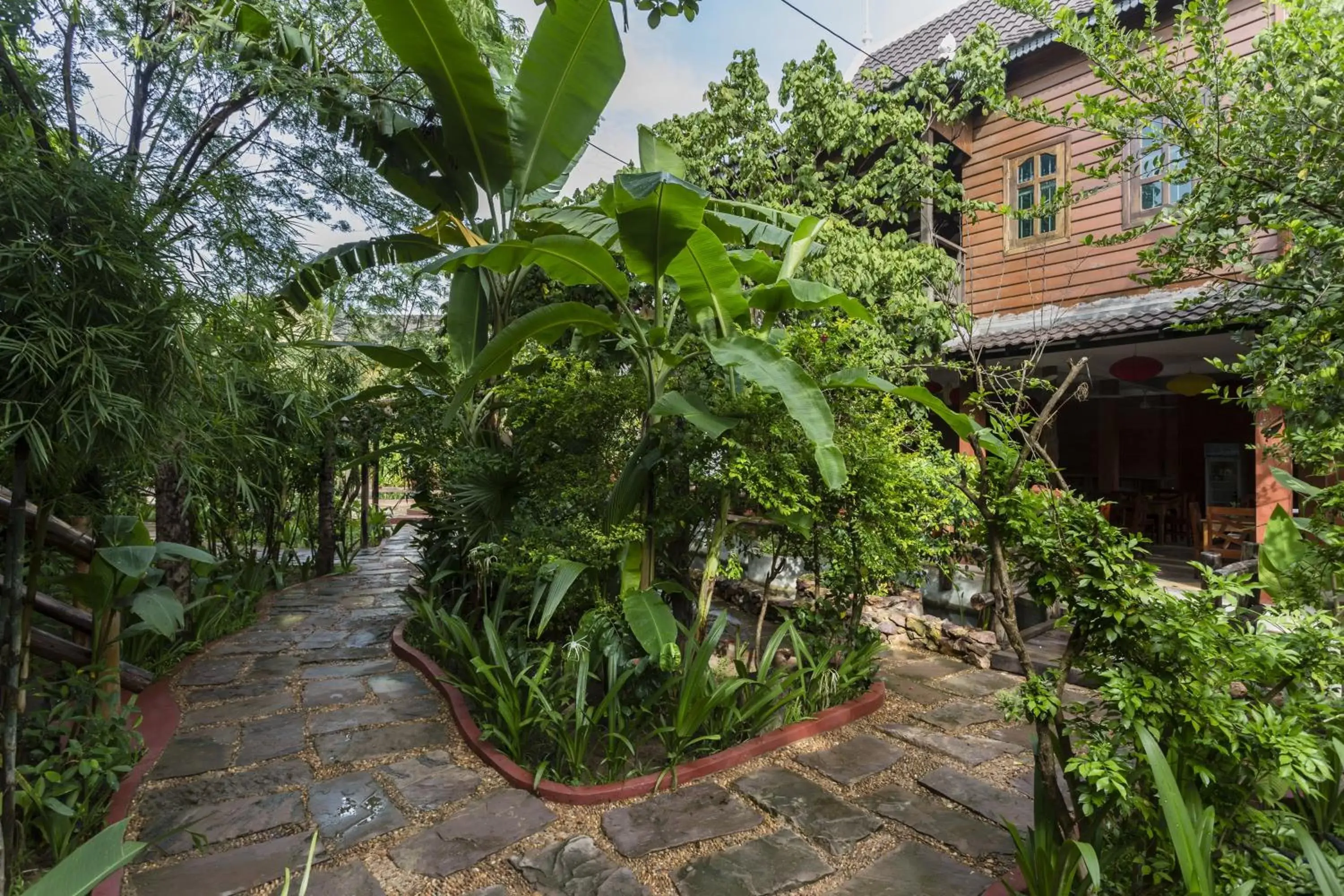 Garden, Patio/Outdoor Area in Le Jardin d'Angkor Hotel & Resort