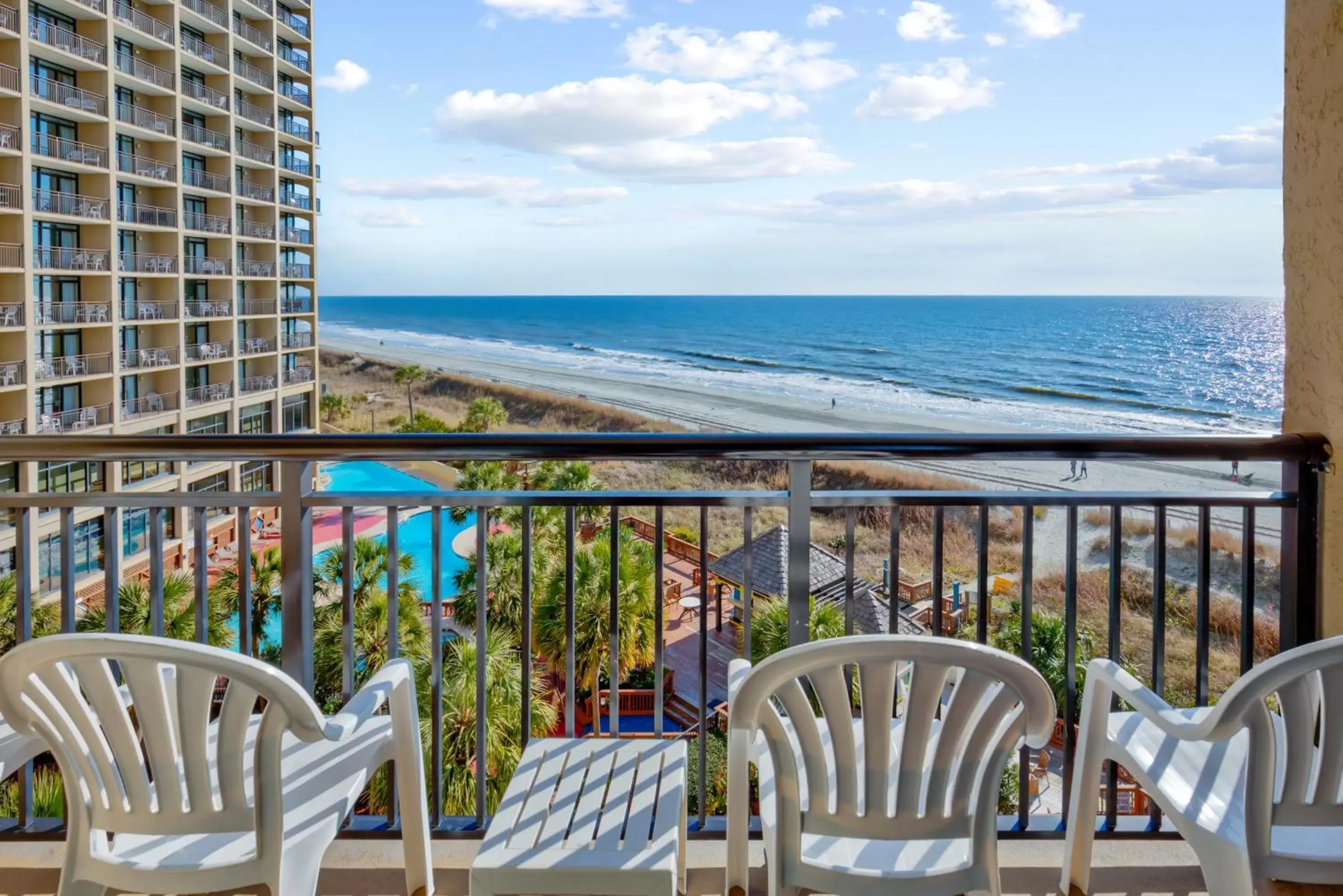 Balcony/Terrace in Beach Cove Bungalow