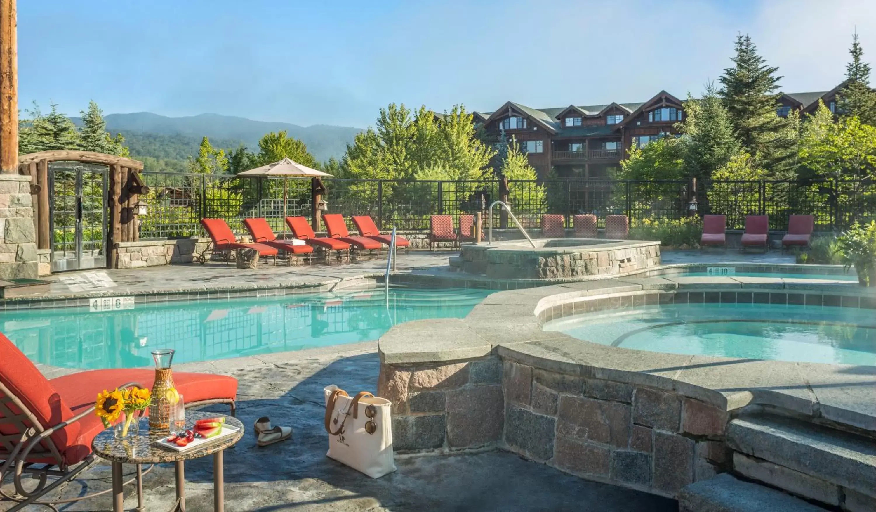 Swimming Pool in The Whiteface Lodge