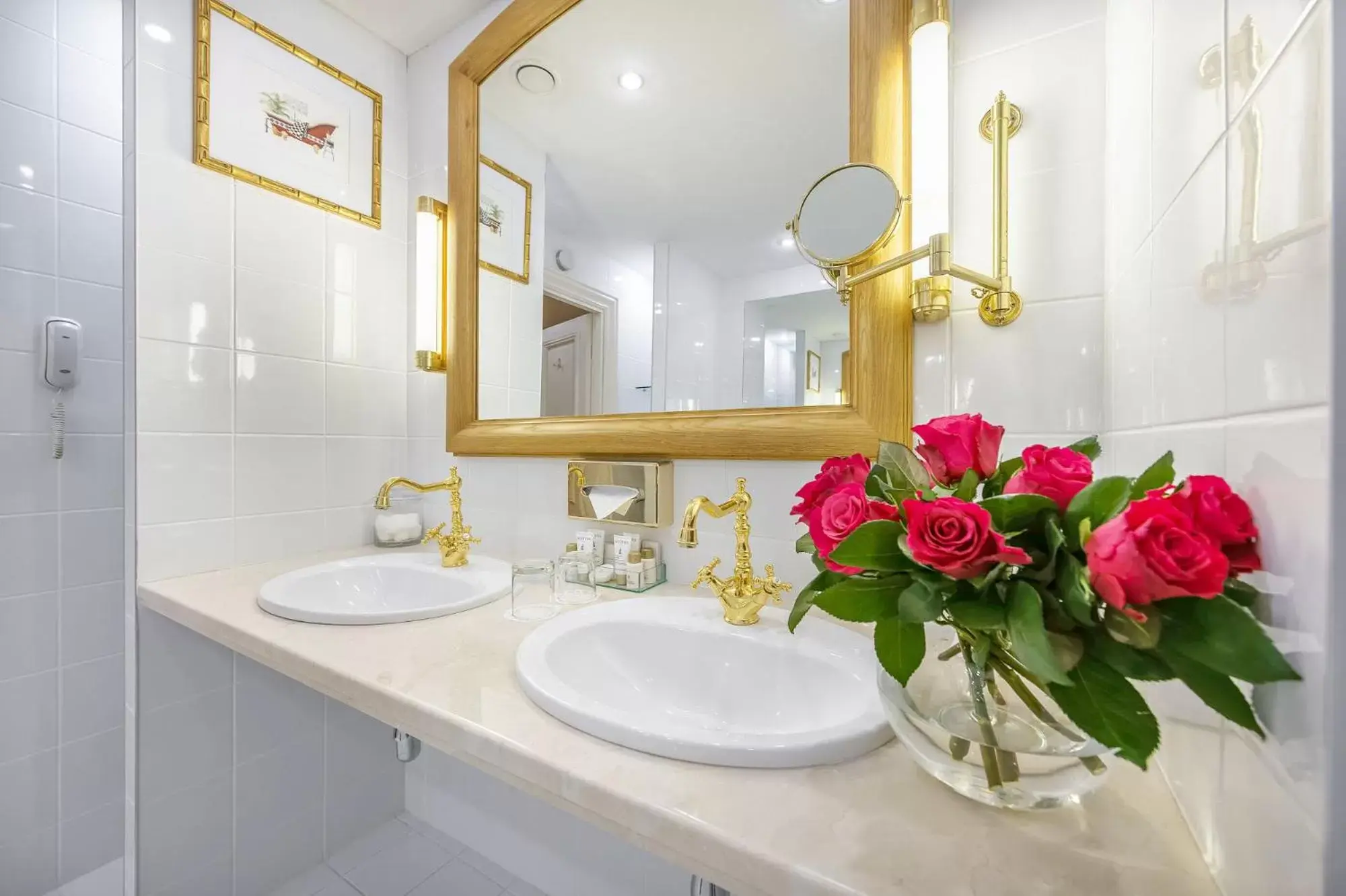 Bathroom in Relais & Châteaux Stikliai Hotel