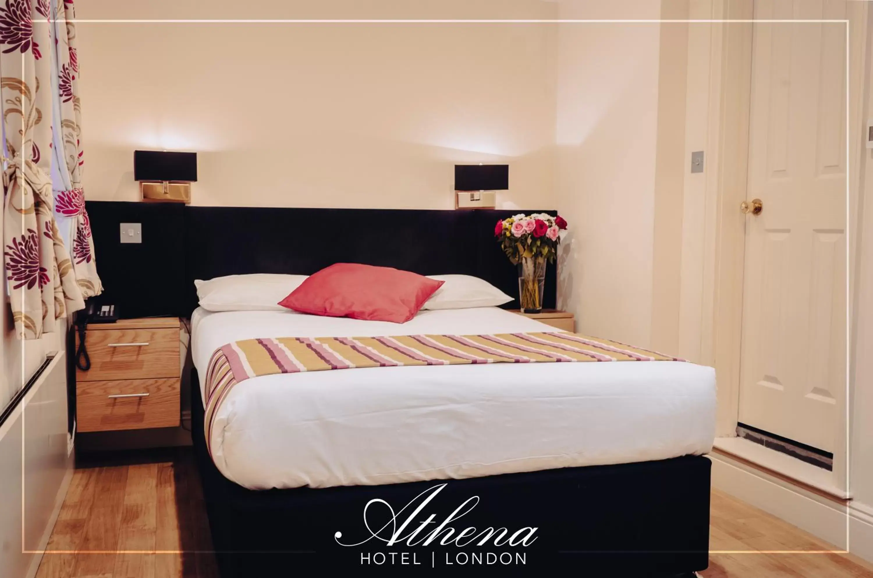 Bed in Athena Hotel