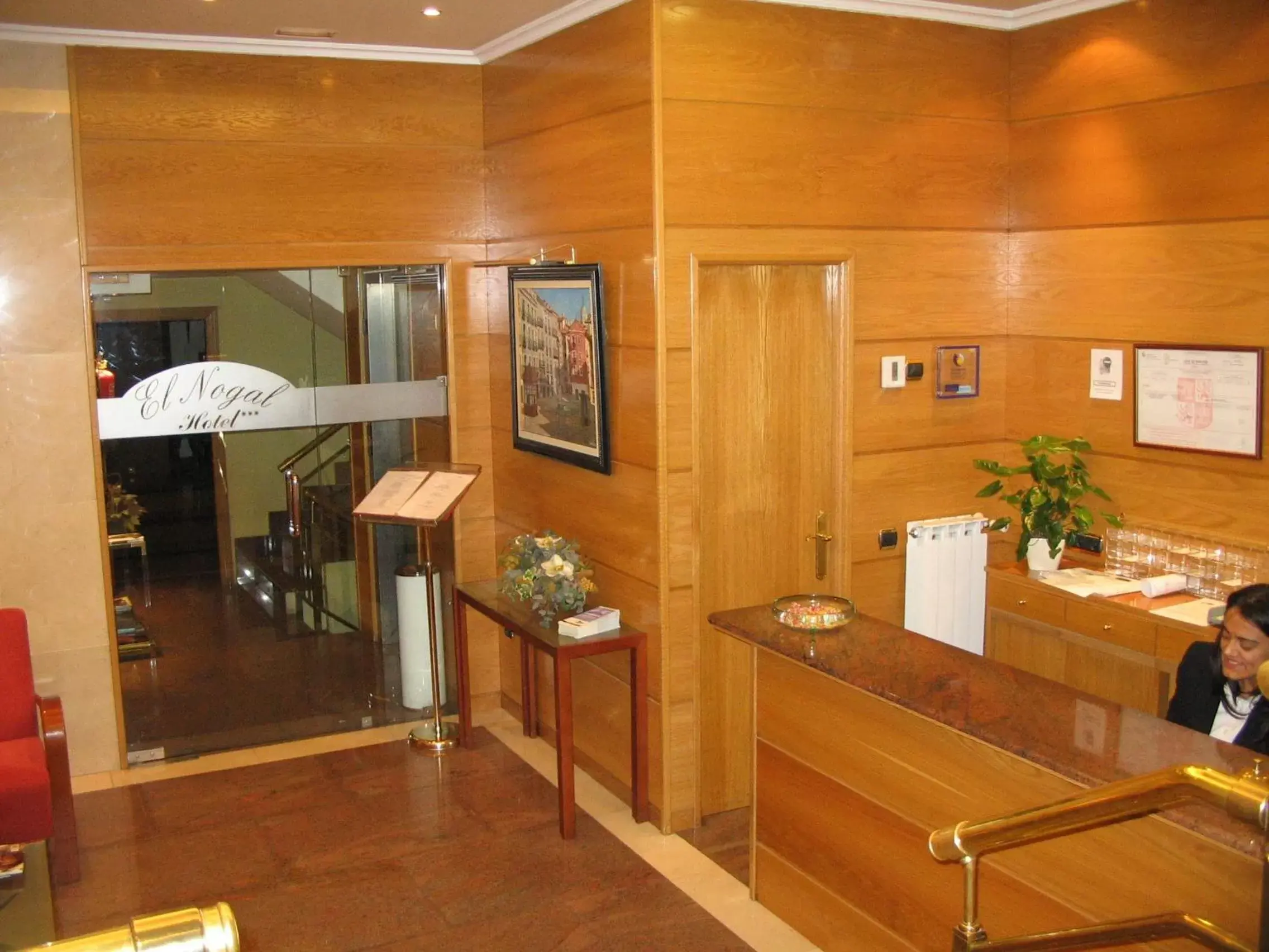 Lobby or reception, Lobby/Reception in Hotel El Nogal