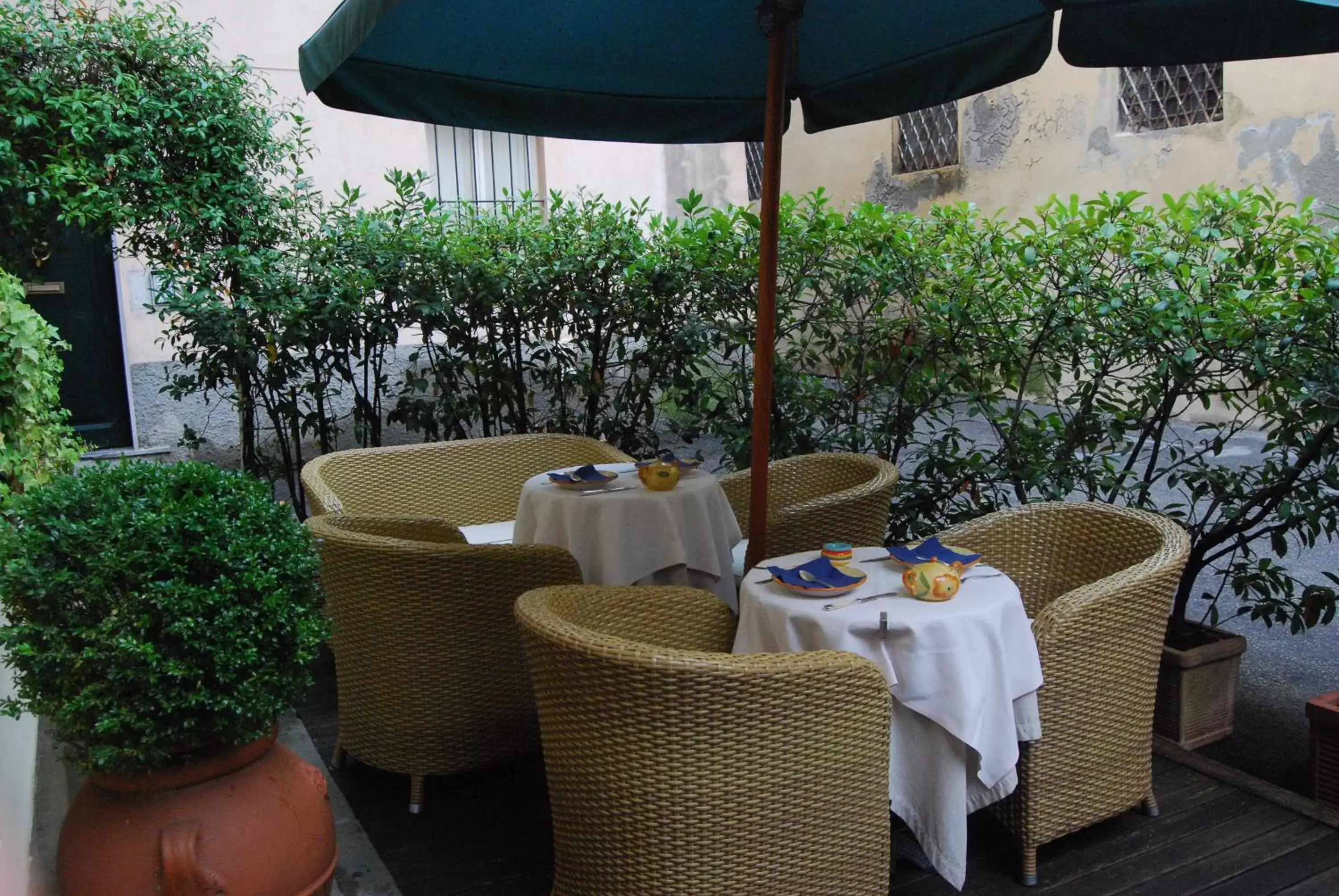 Balcony/Terrace in Albergo San Martino