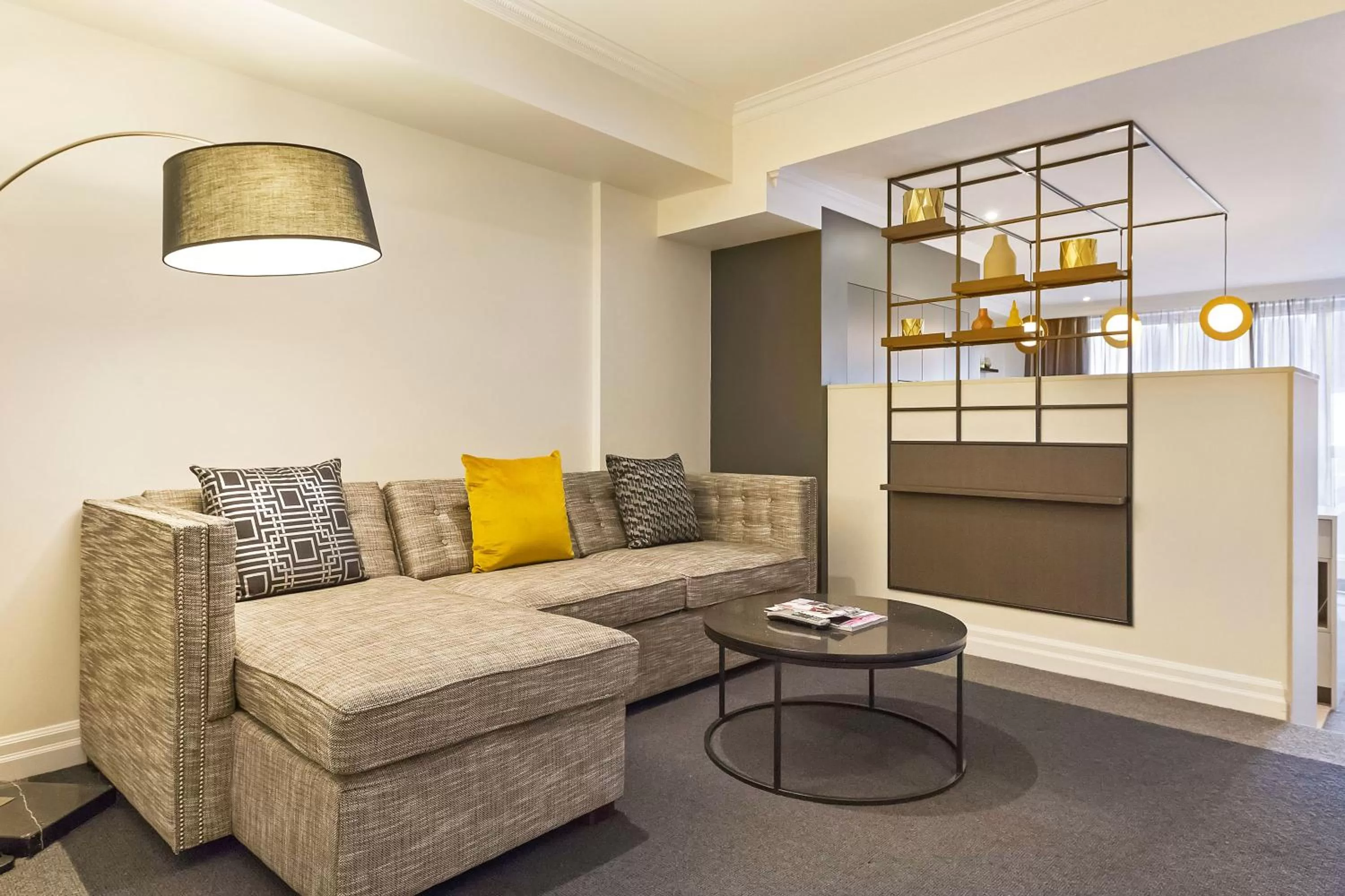 Living room in Mantra 2 Bond Street