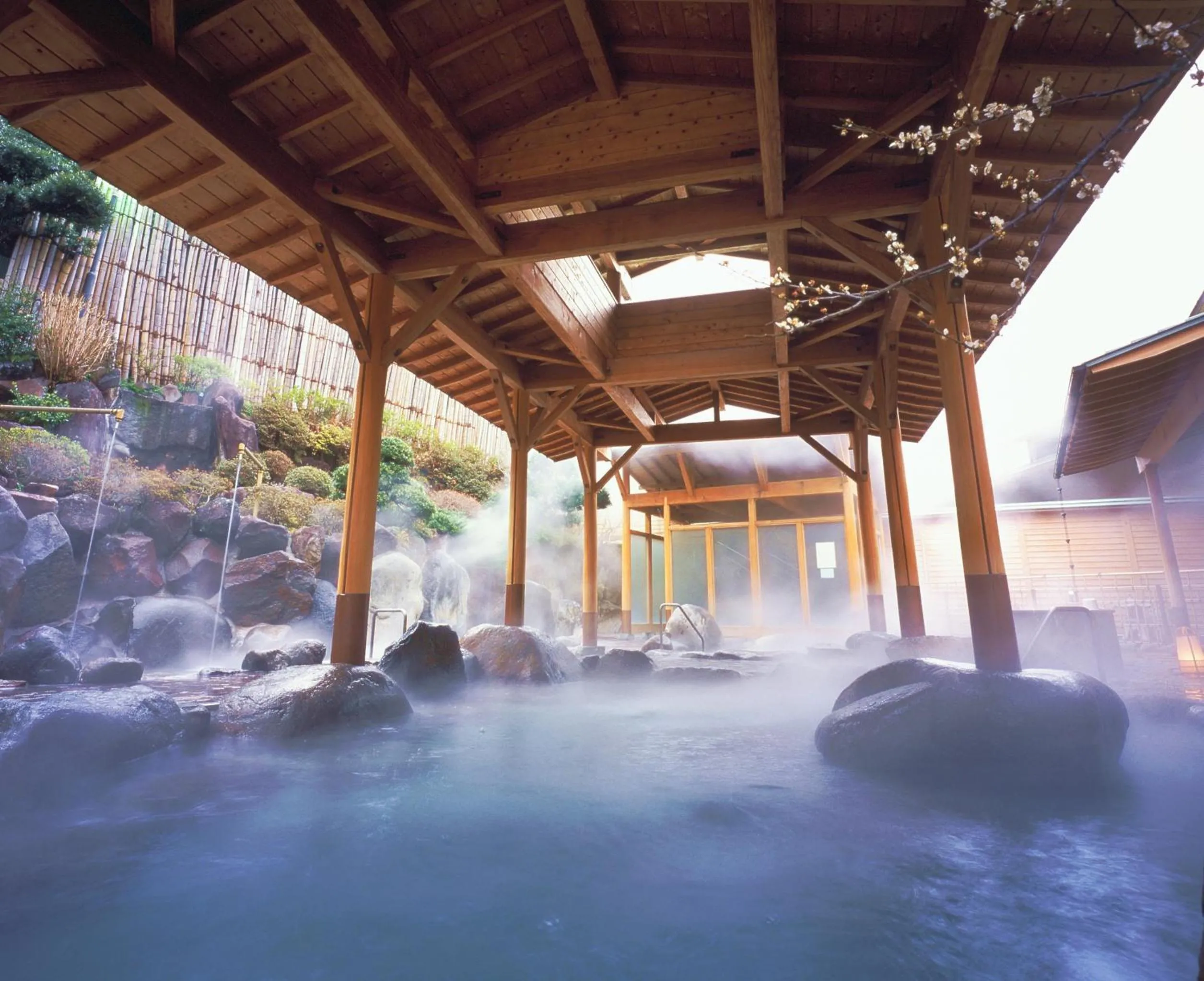 Hot Spring Bath in Hakonenomori Okada