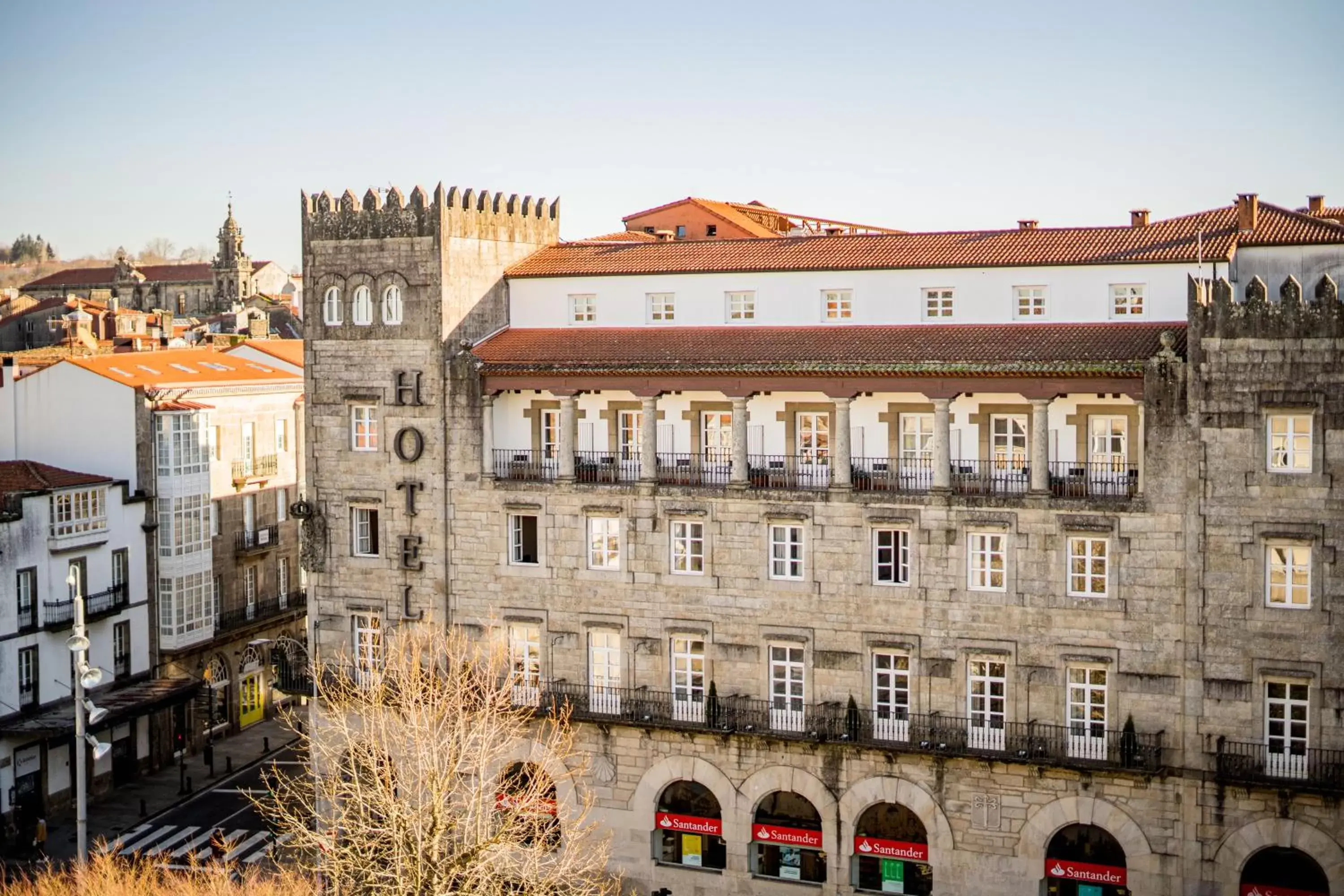 Property building in Hotel Compostela