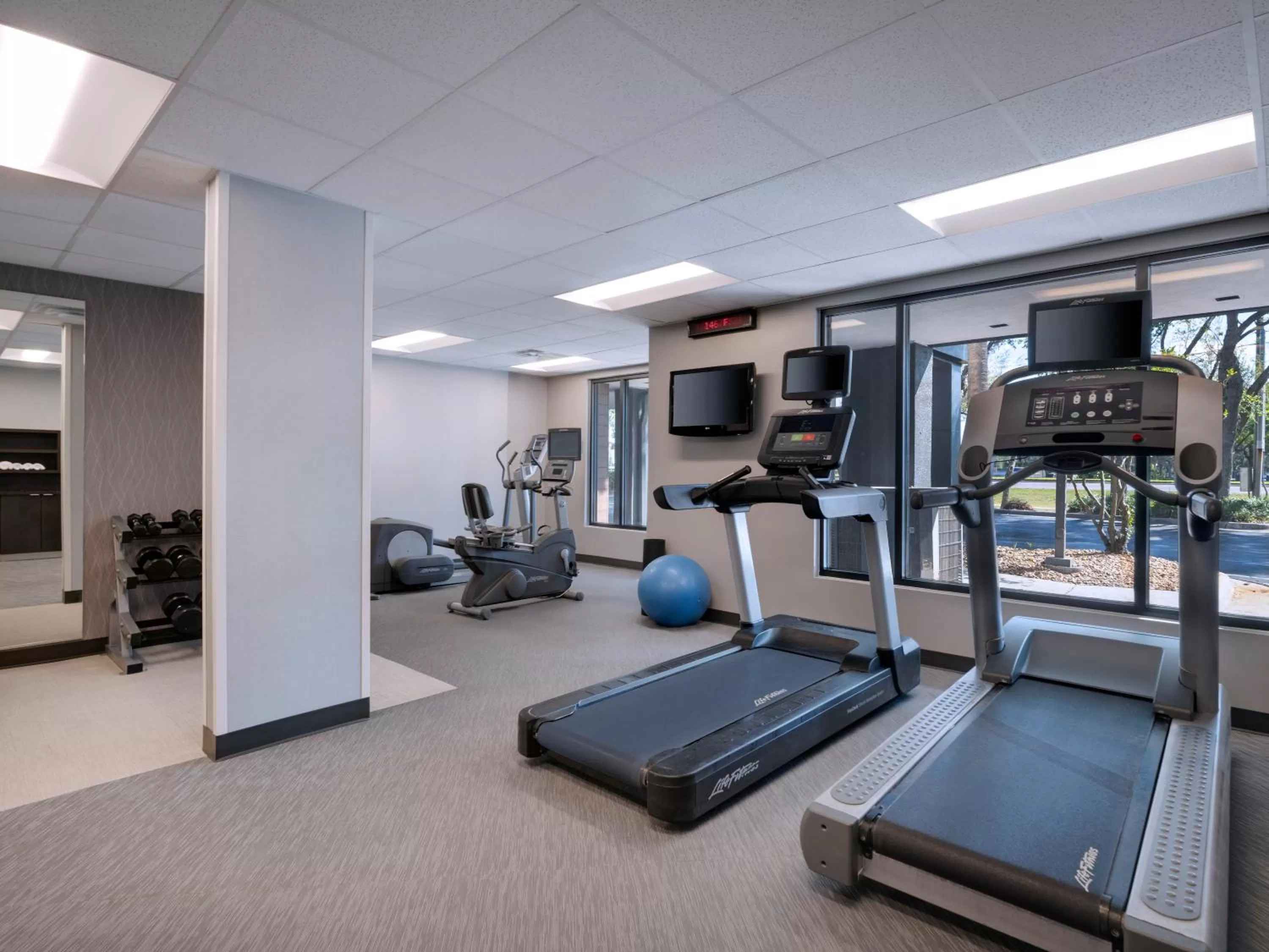 Fitness centre/facilities in Courtyard Tampa North / I-75 Fletcher