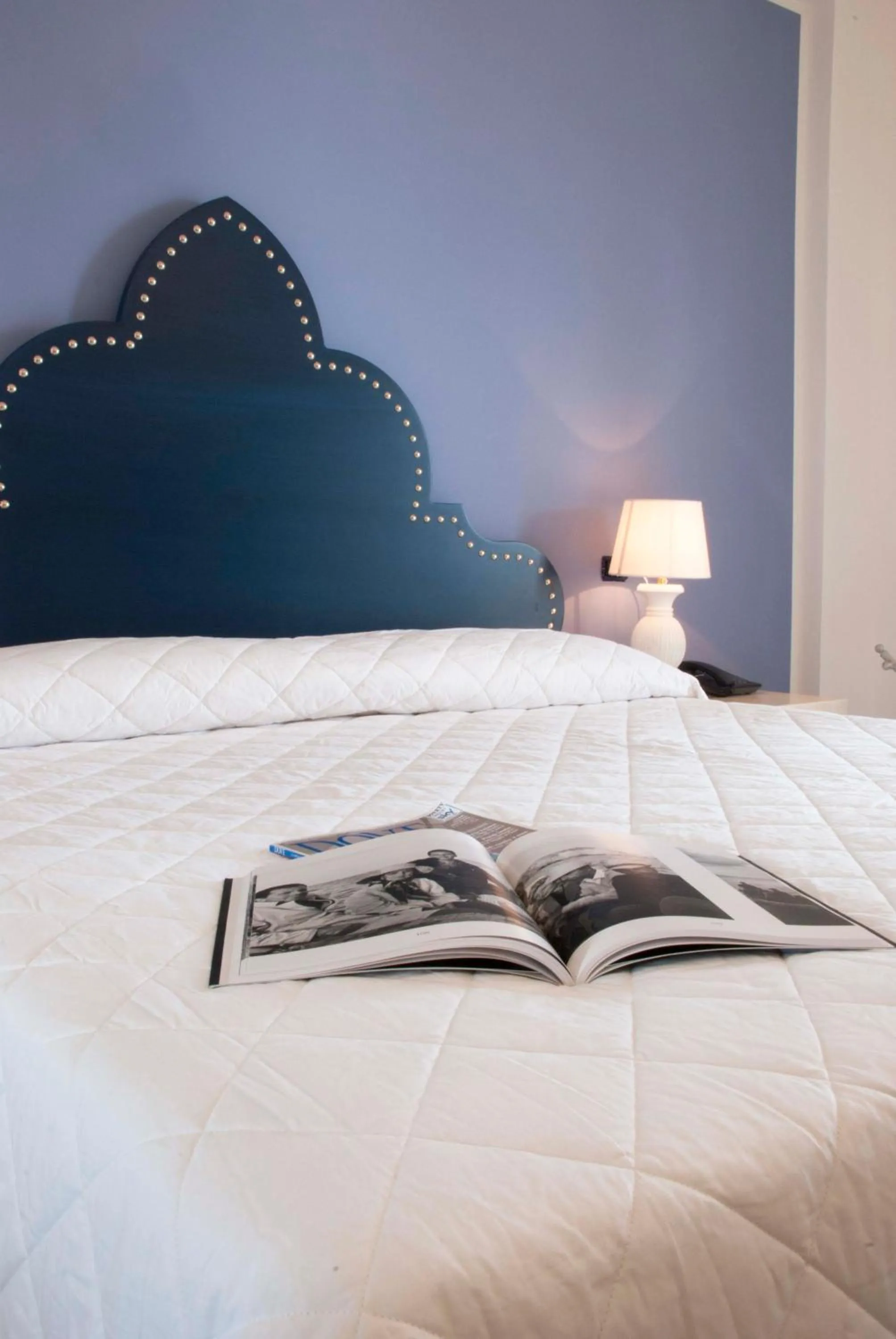 Bed in Hotel Cutimare - Aeolian Charme