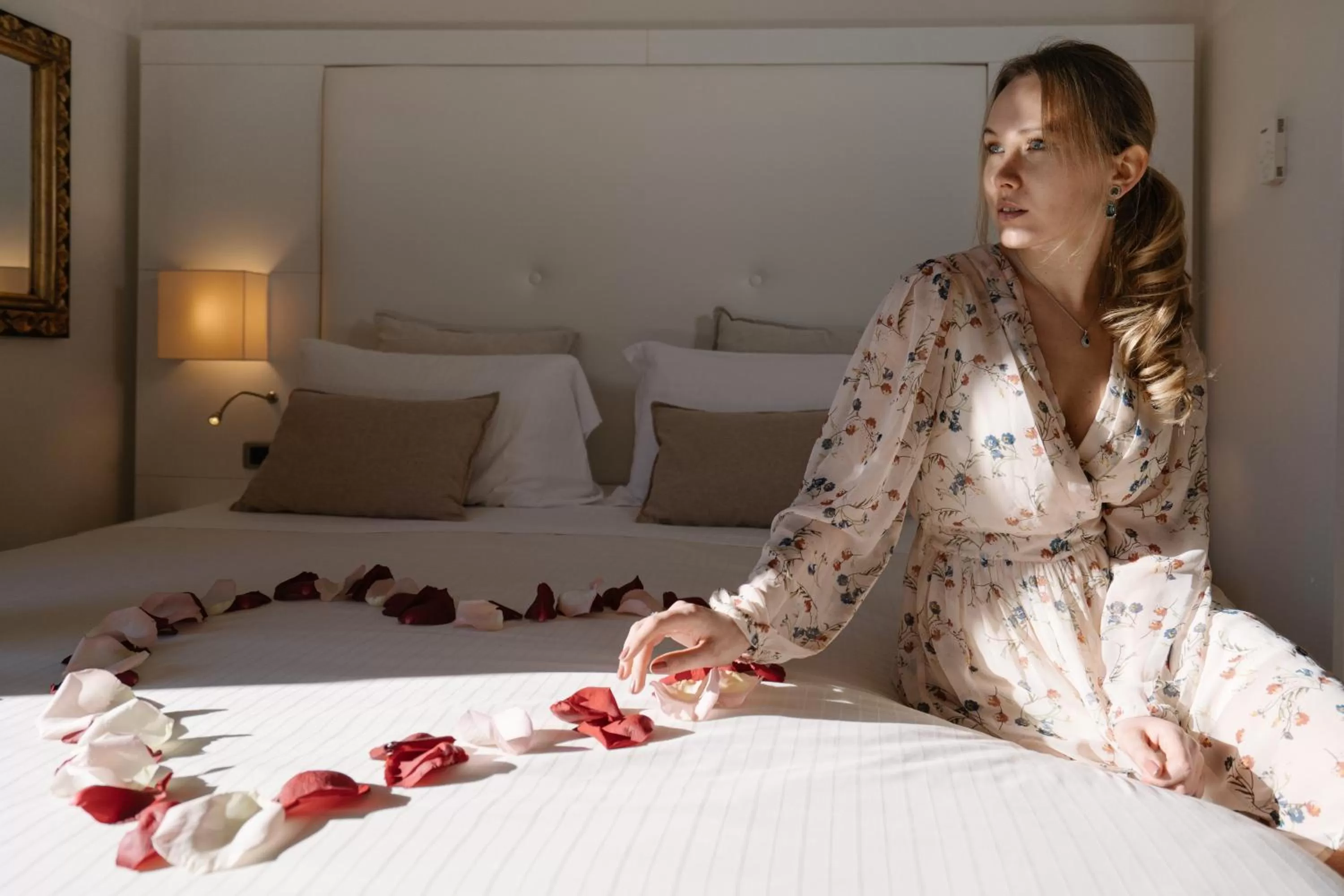 Bed in Hotel Giulietta e Romeo ***S