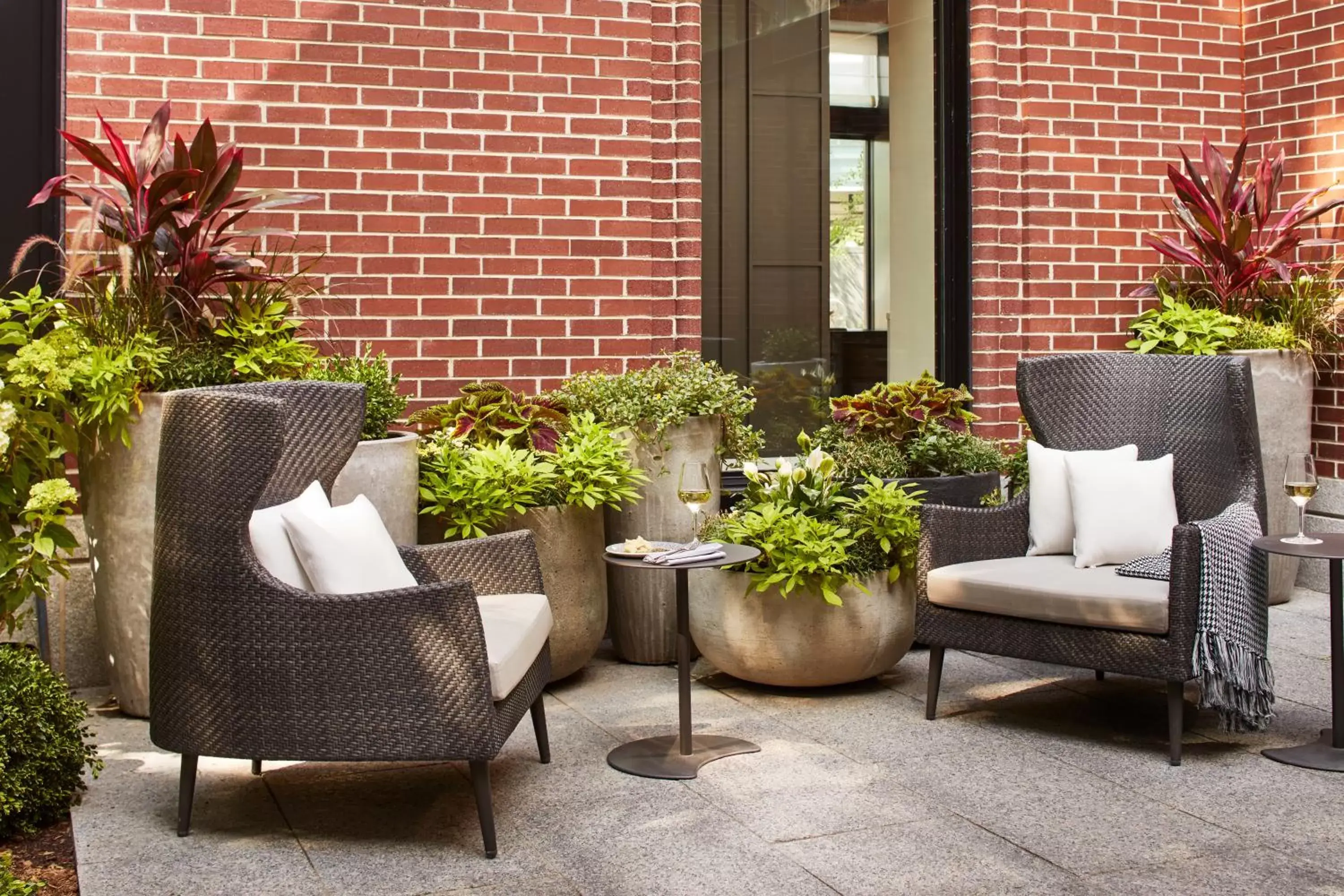 Patio, Seating Area in The Whitney Hotel Boston