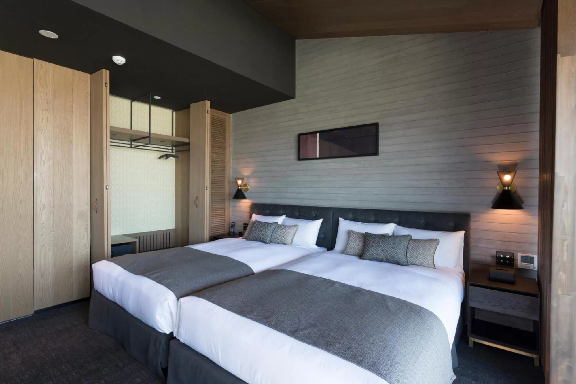 Bed in HOTEL CANATA KYOTO