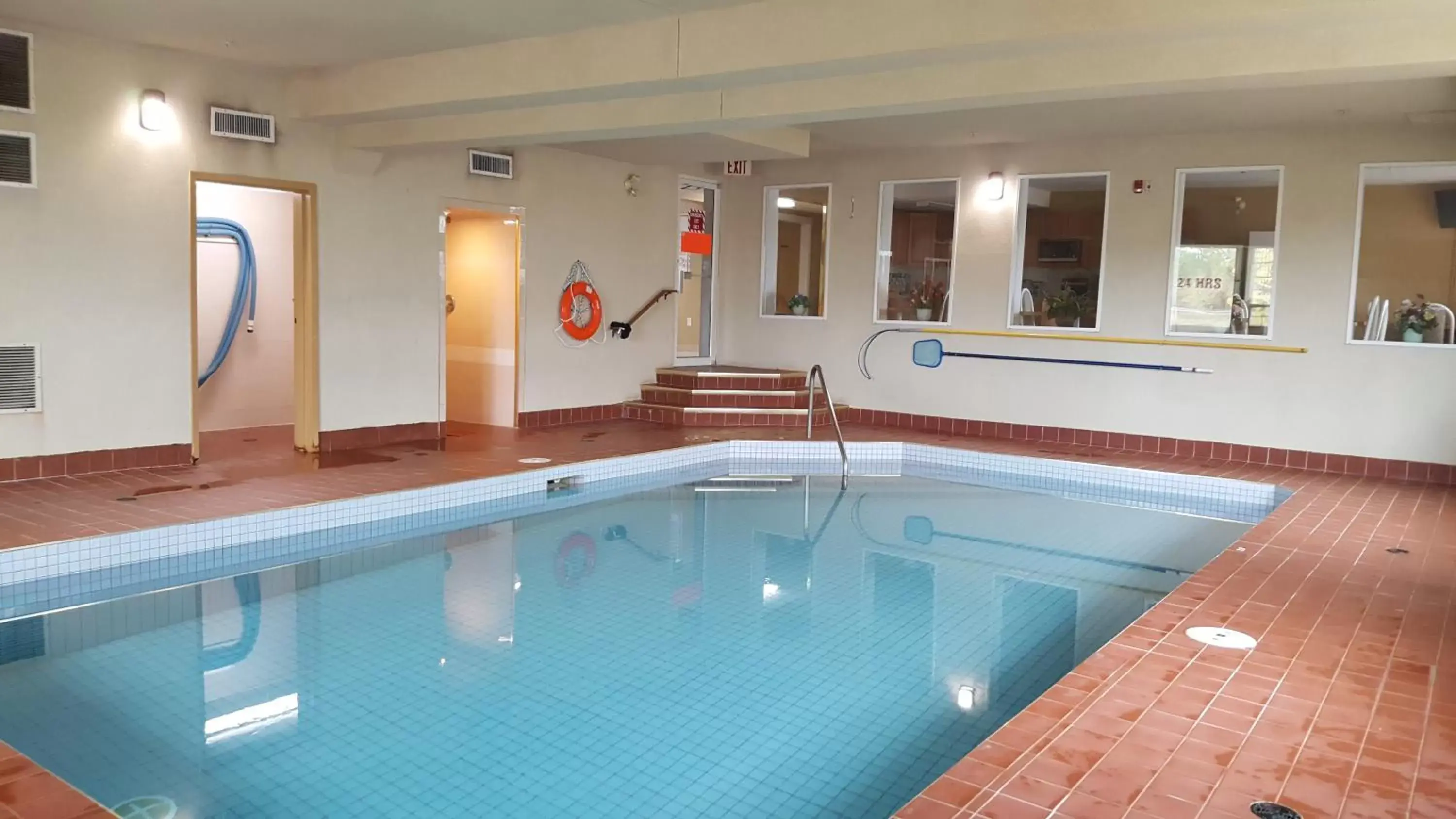 Swimming Pool in Western Budget Motel #1 & 2 Whitecourt