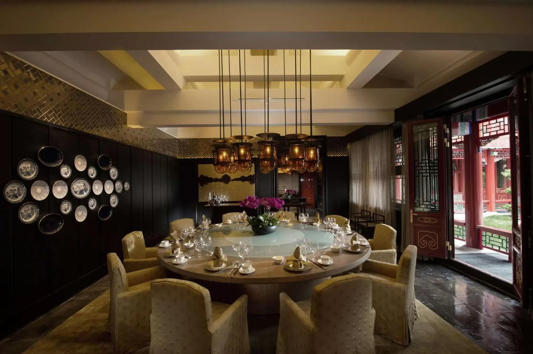 Living room, Restaurant/Places to Eat in Waldorf Astoria Beijing