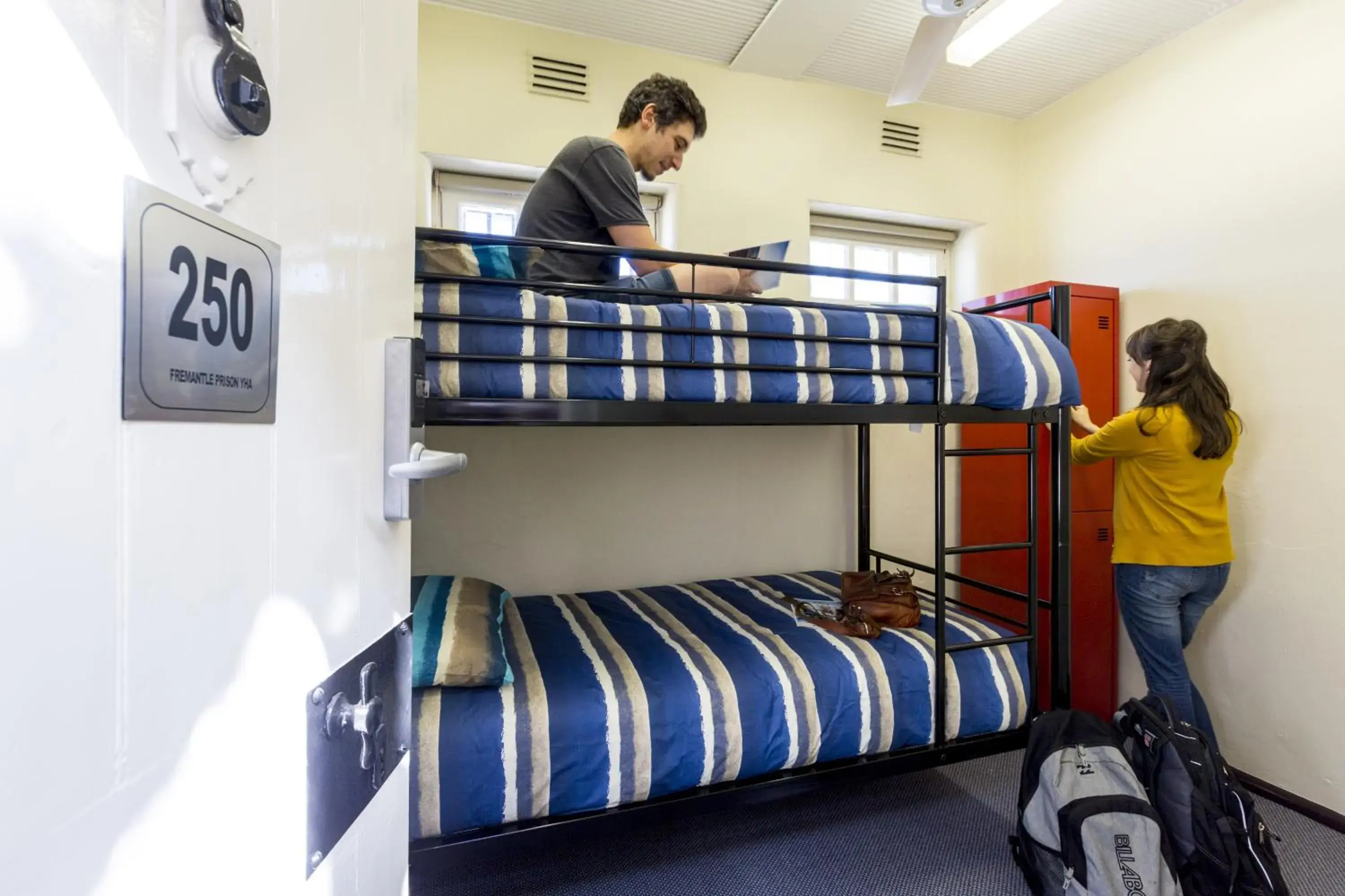 Small Twin Room with Shared Bathroom - Prison Cell in Fremantle Prison YHA