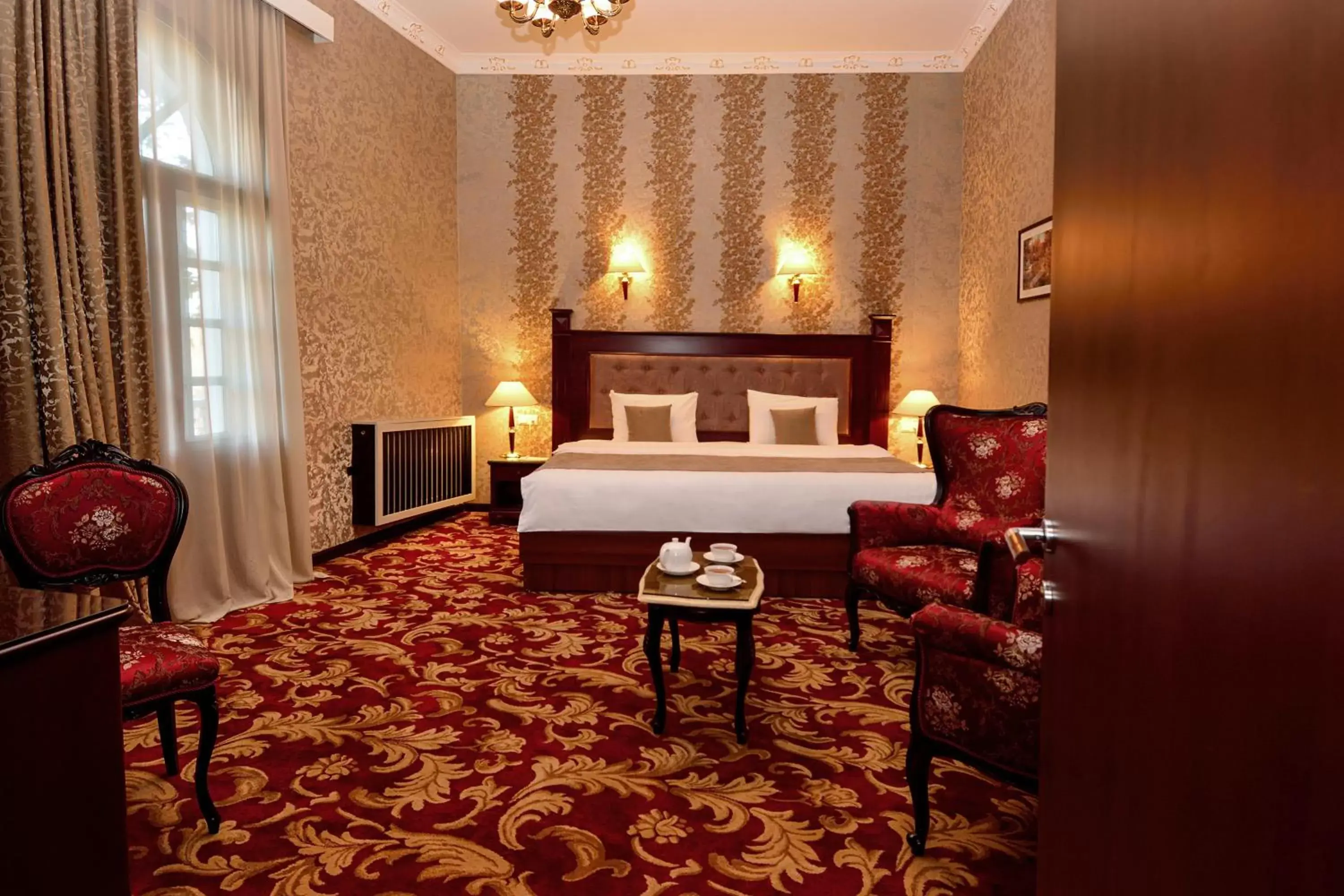 Photo of the whole room, Bed in River Side Hotel Tbilisi