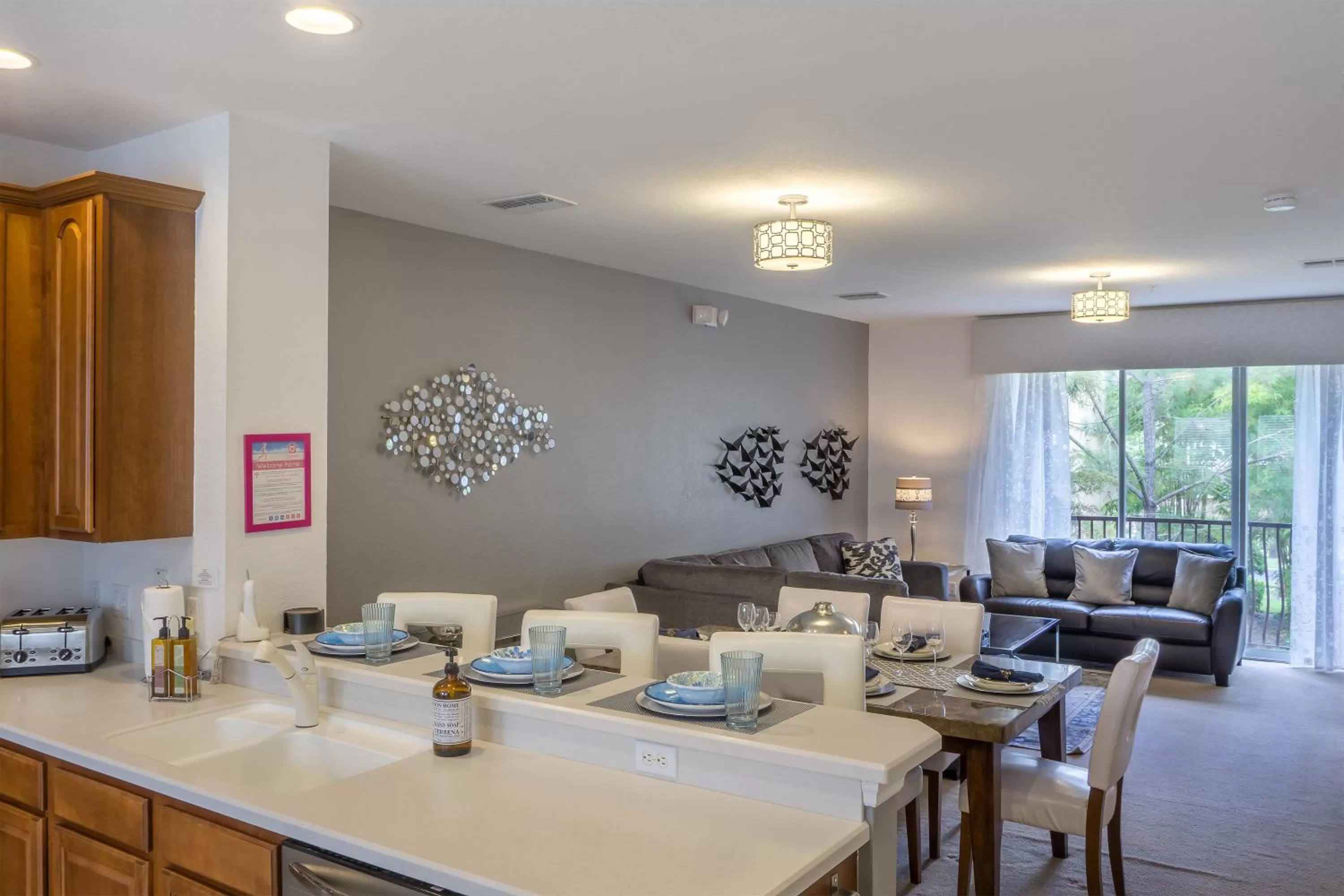 Dining area in Orlando Escape