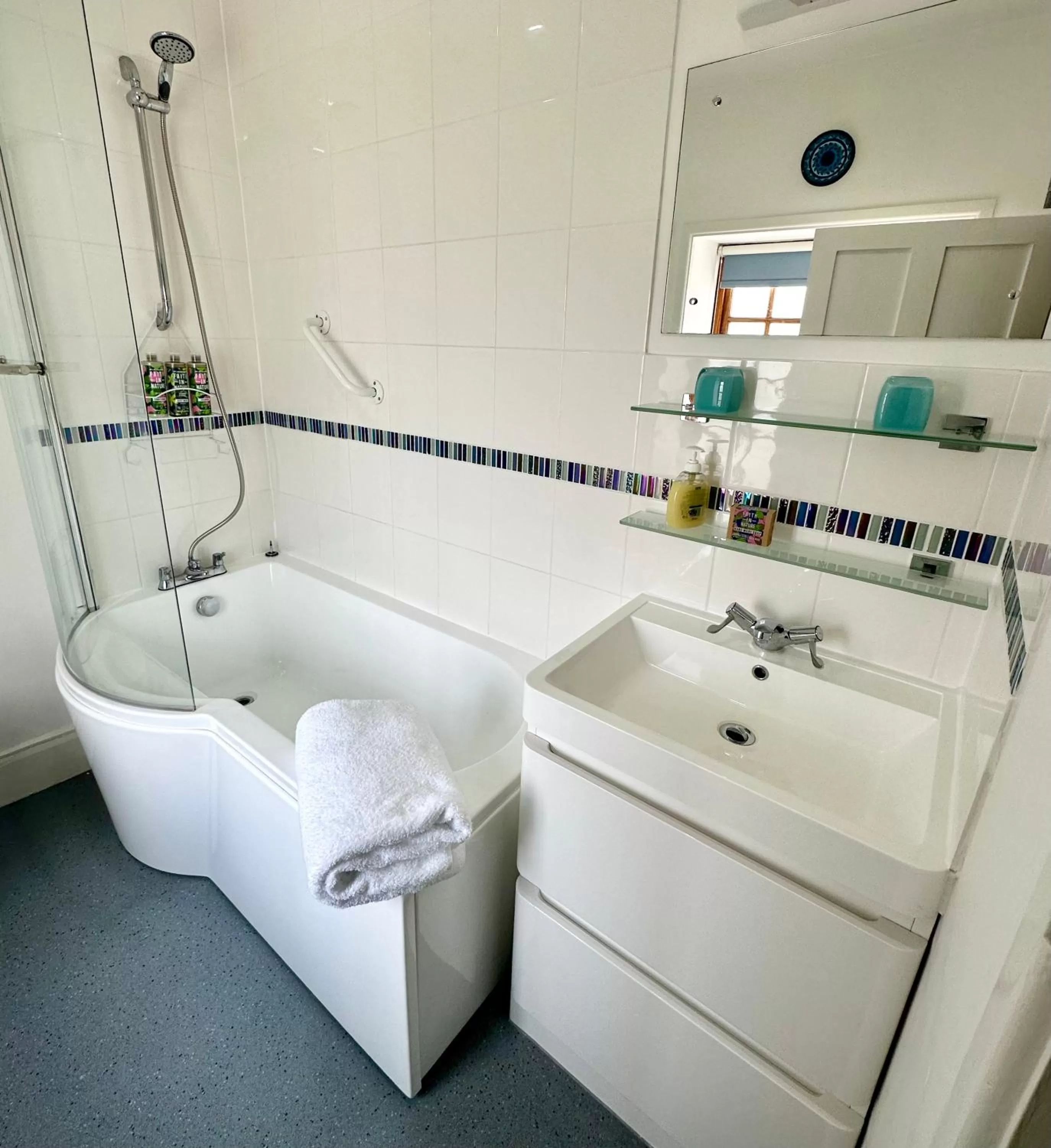 Shower, Bathroom in The Old Bakehouse