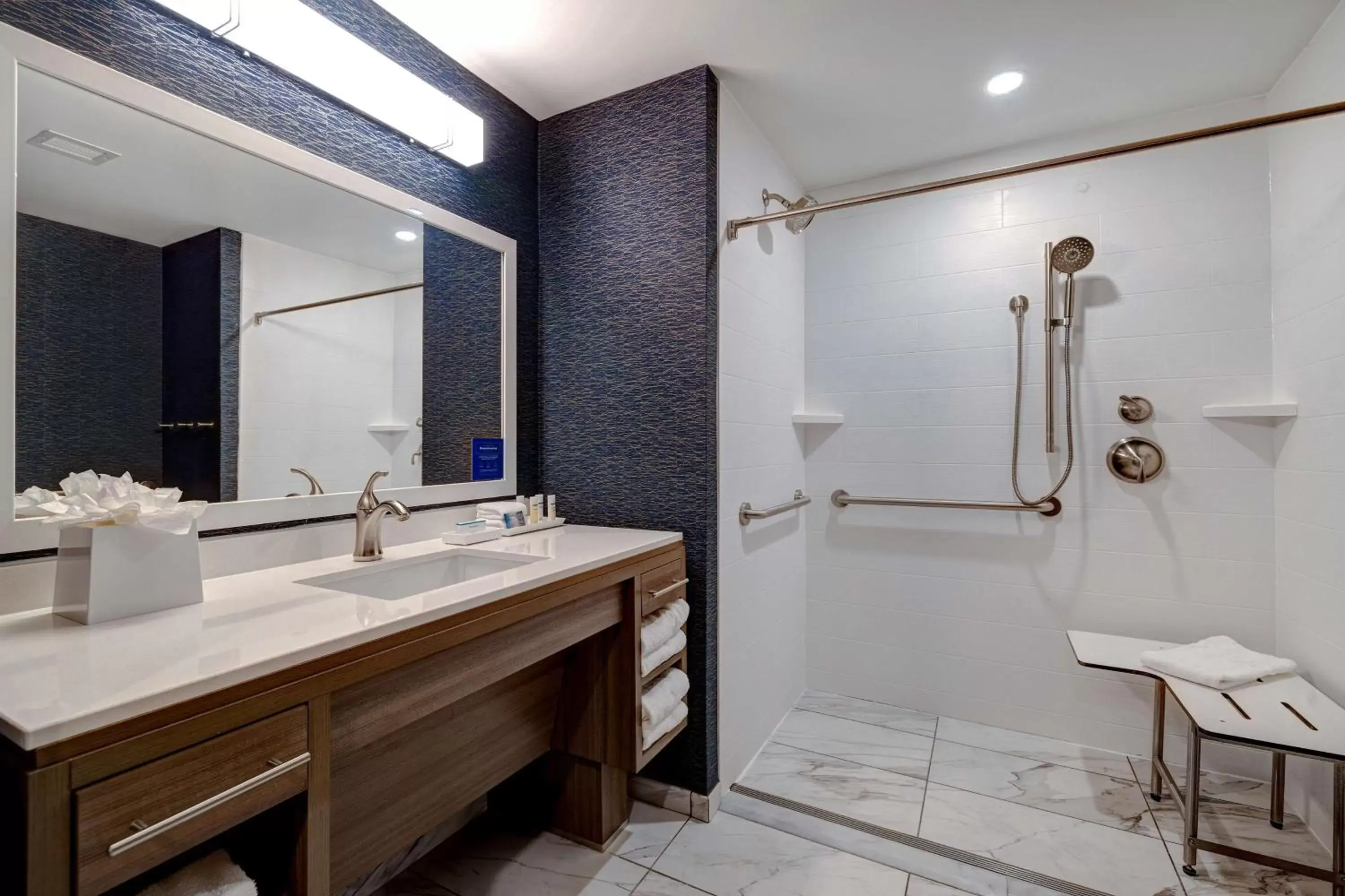 Bathroom in Home2 Suites By Hilton Nashville Downtown-Metrocenter