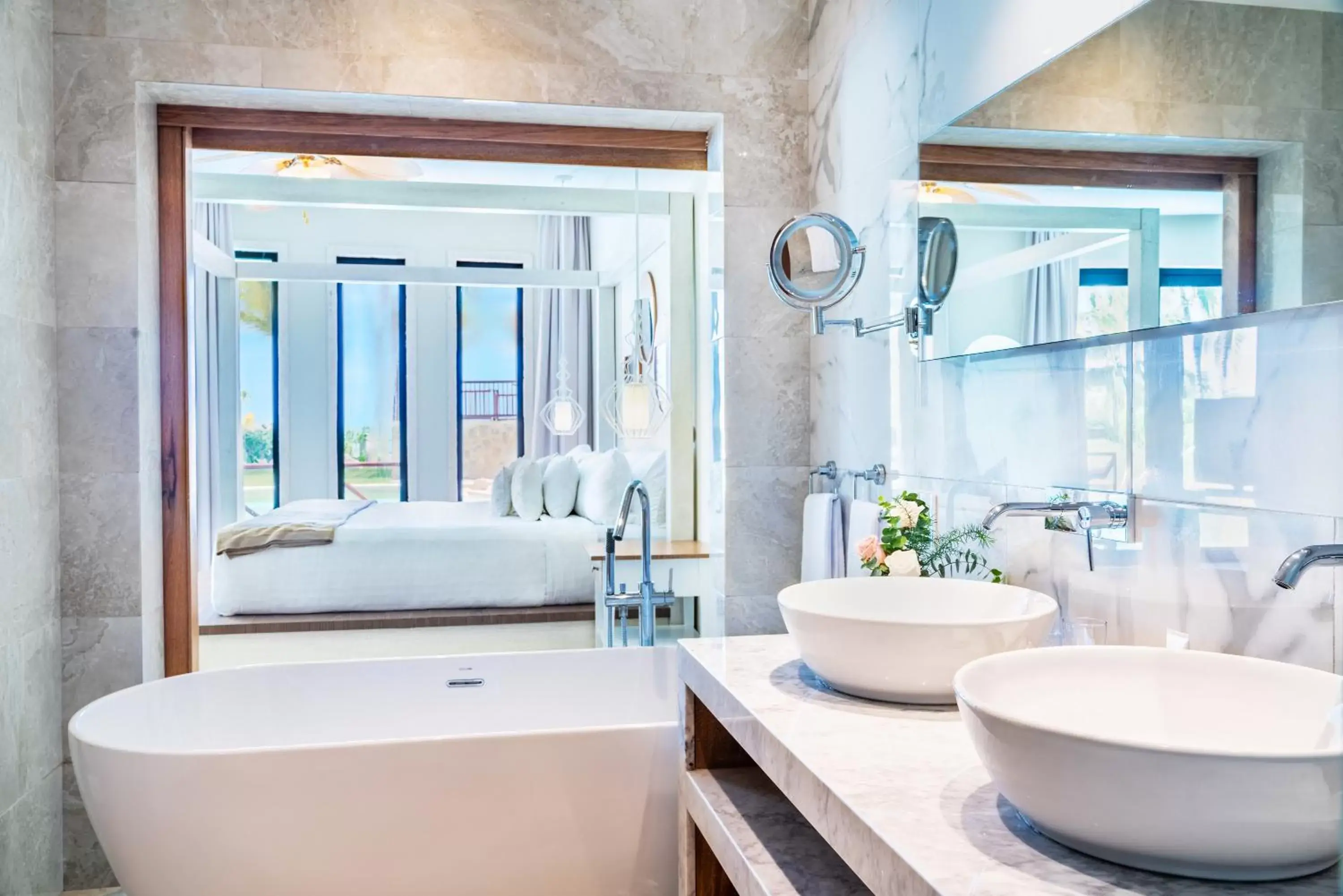 Bathroom in Sanctuary Cap Cana, a Luxury Collection All-Inclusive Resort, Dominican Republic