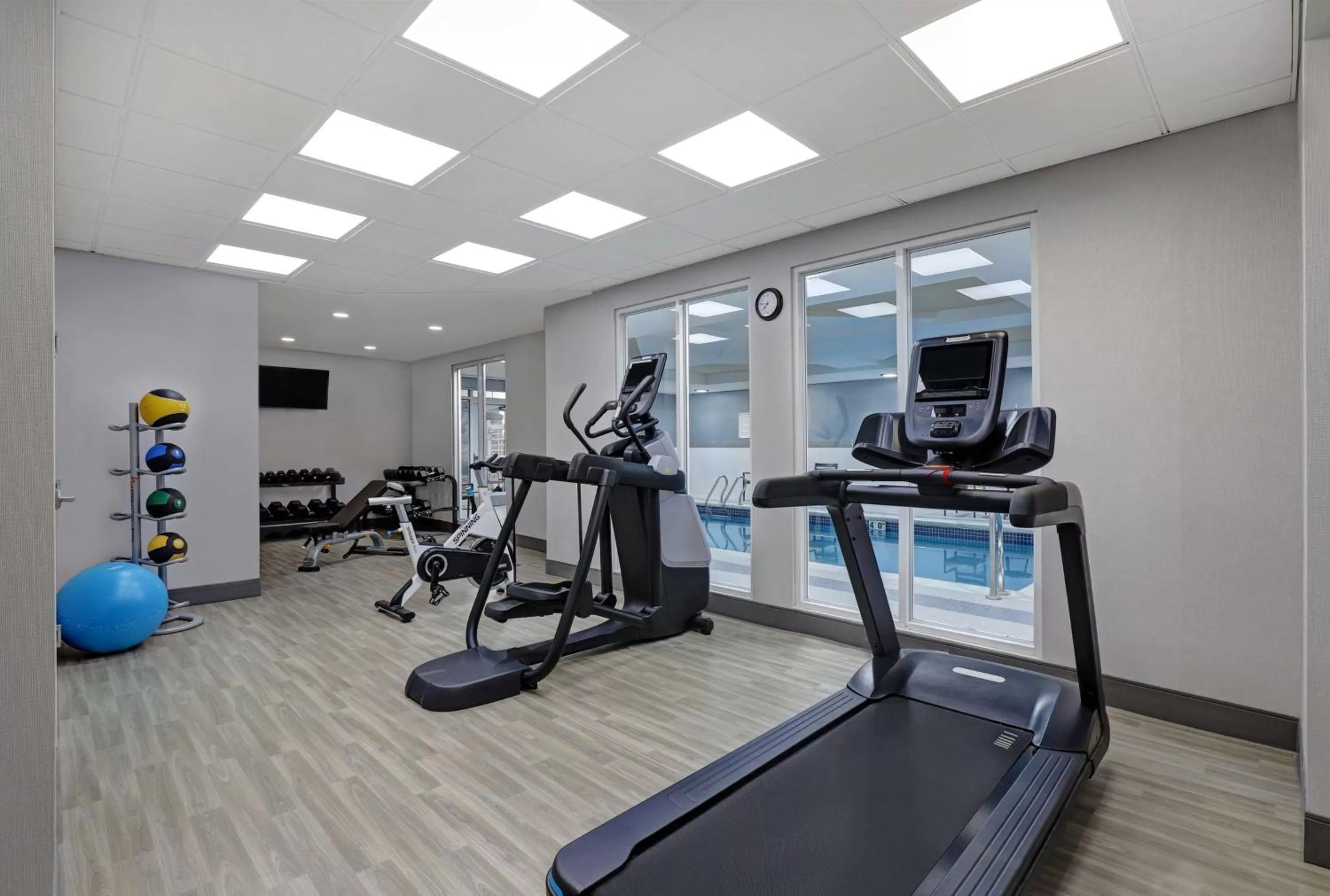 Fitness centre/facilities in Homewood Suites by Hilton London Ontario