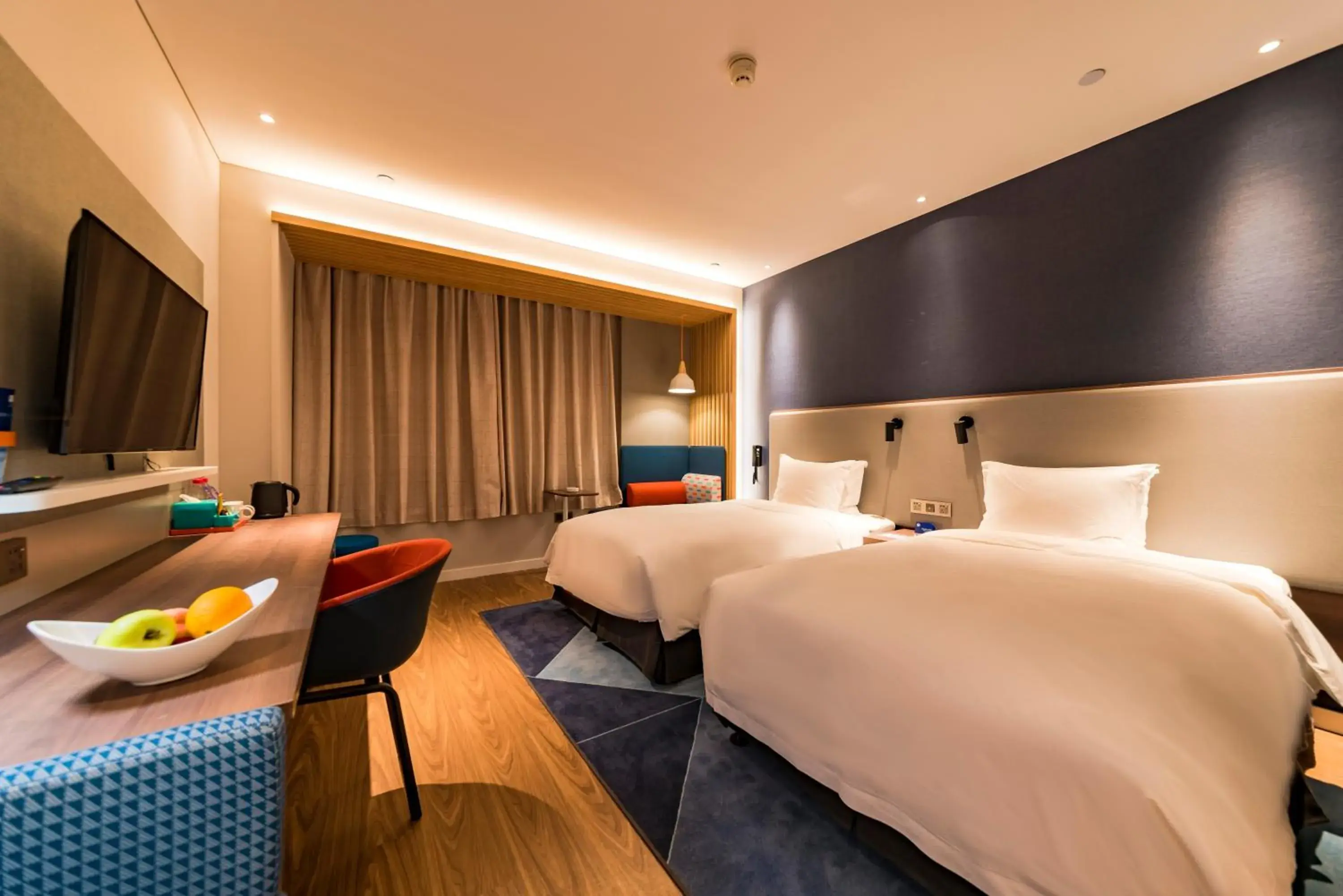 Bed in Holiday Inn Express Shijiazhuang High-tech Zone, an IHG Hotel