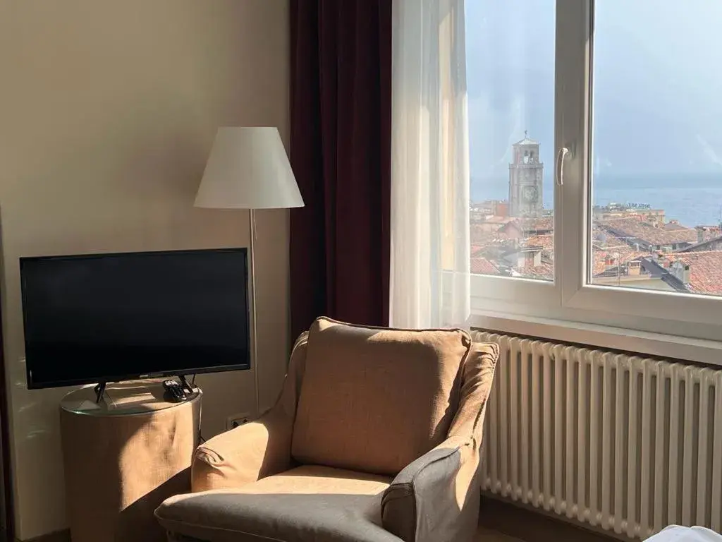 TV and multimedia, Seating Area in Hotel Villa Miravalle
