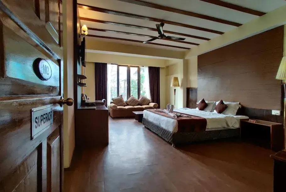 Bedroom in Maya Inn