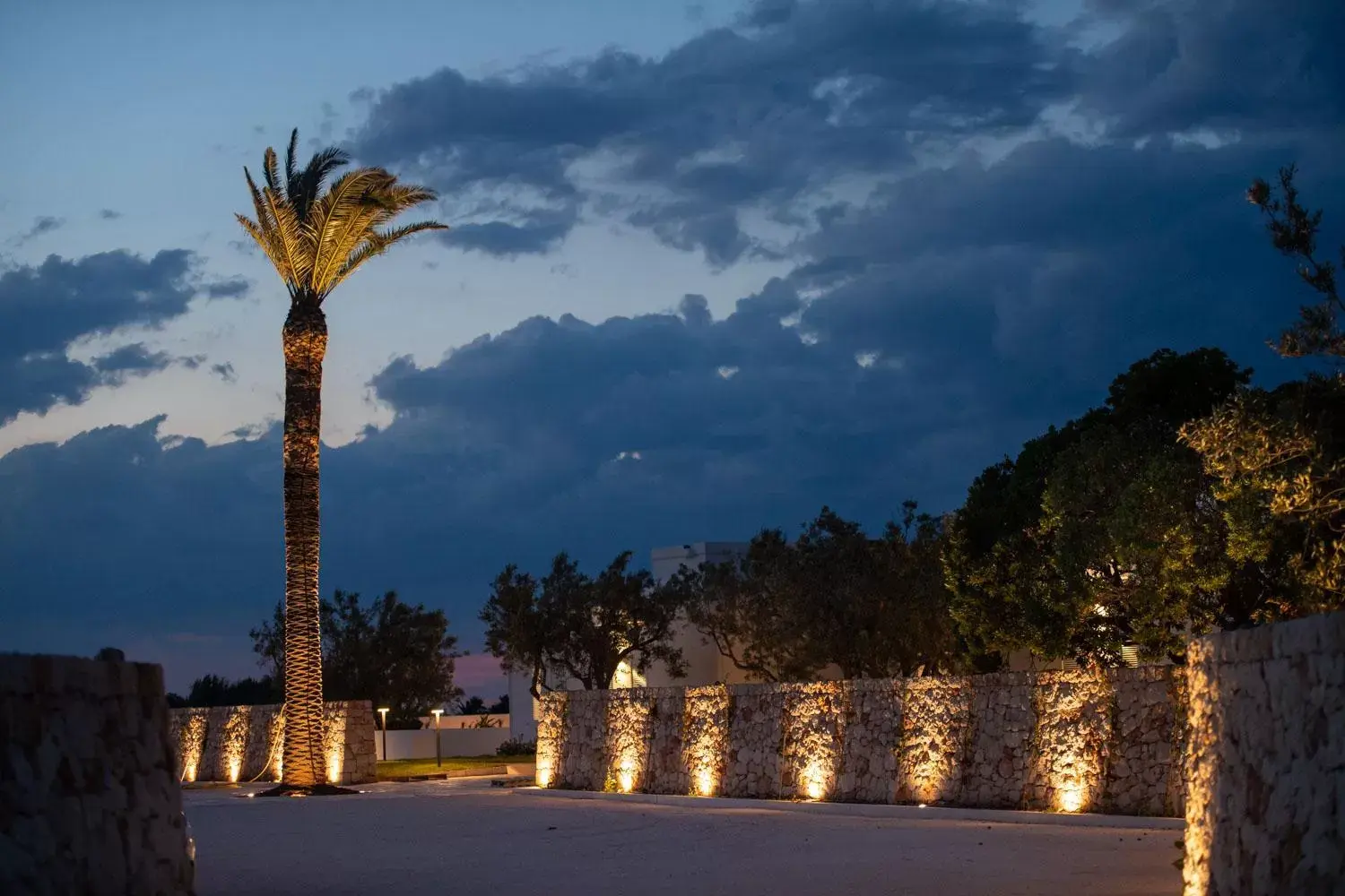 Property building in Grotta Palazzese Beach Hotel