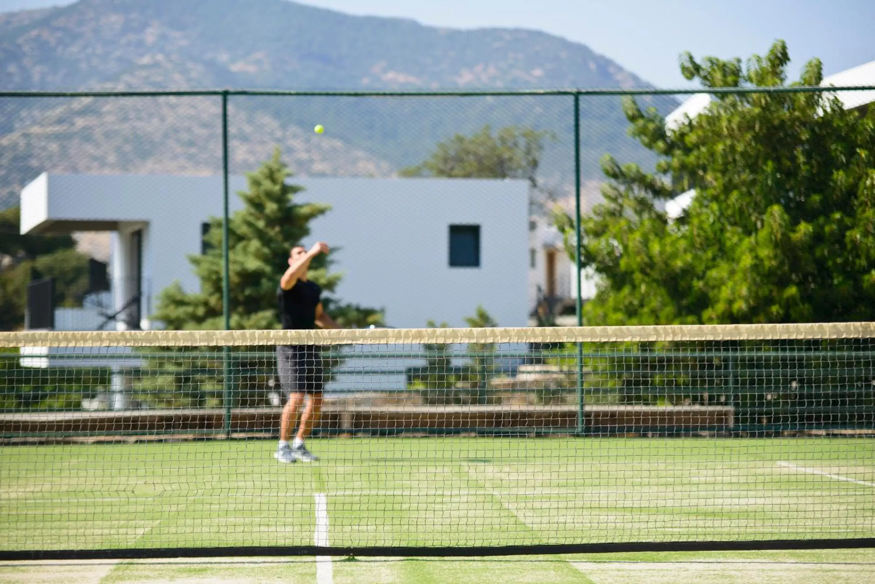 Tennis court in Ramada Resort by Wyndham Bodrum