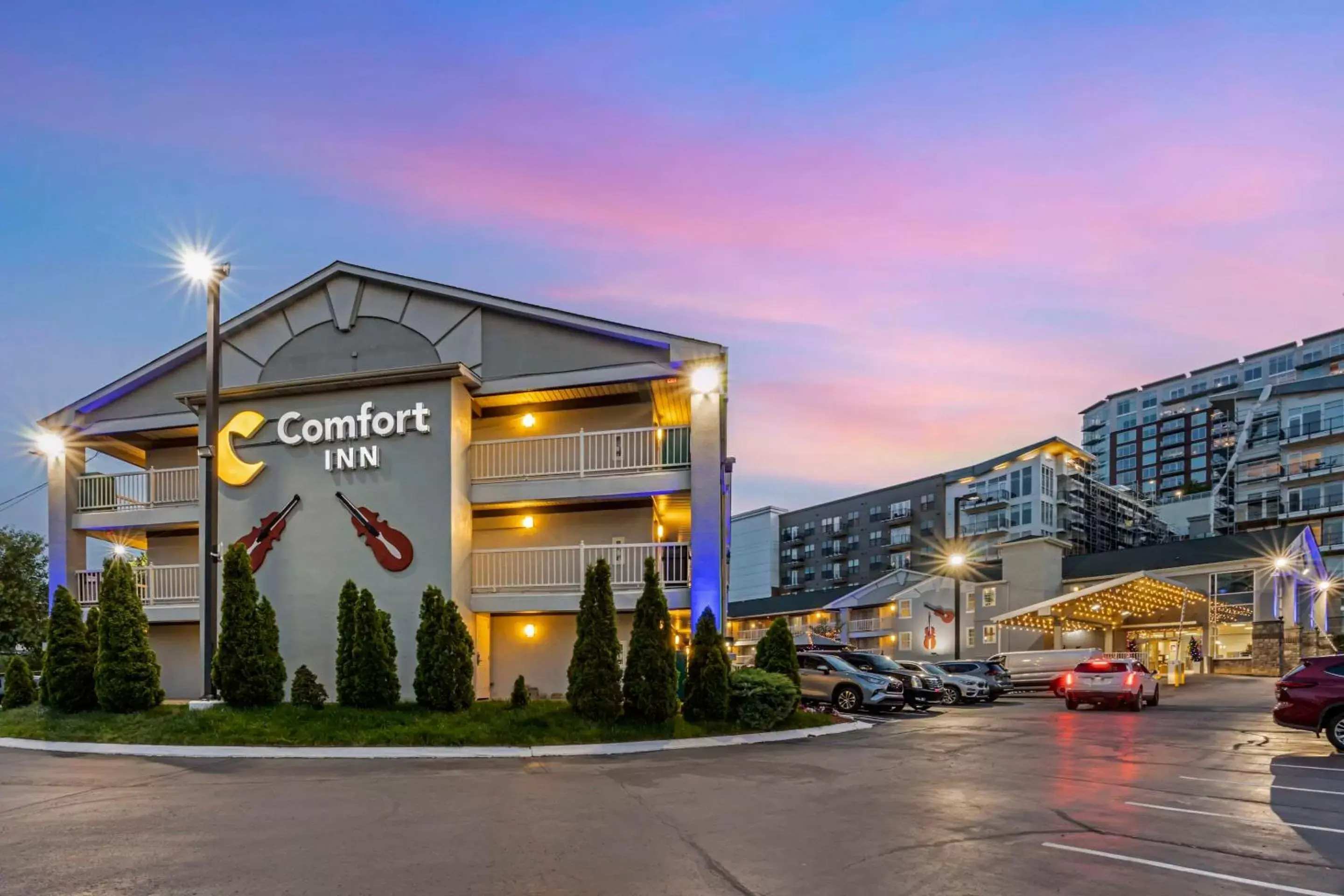 Property Building in Comfort Inn Downtown Nashville - Music City Center