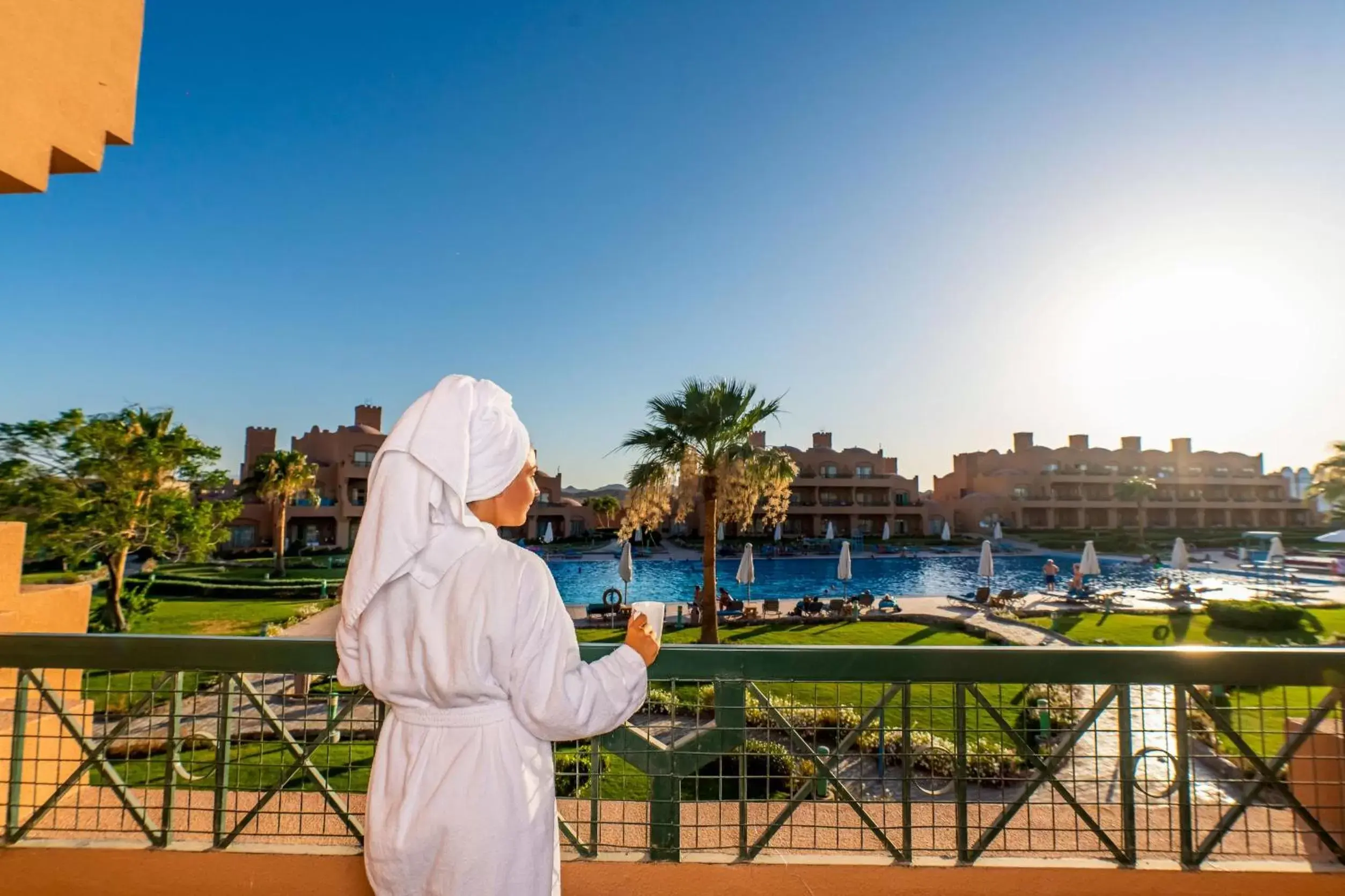 Family Room (2 Bedrooms) with Pool View in Akassia Swiss Resort Family Room (2 Bedrooms) with Pool View in Akassia Swiss Resort