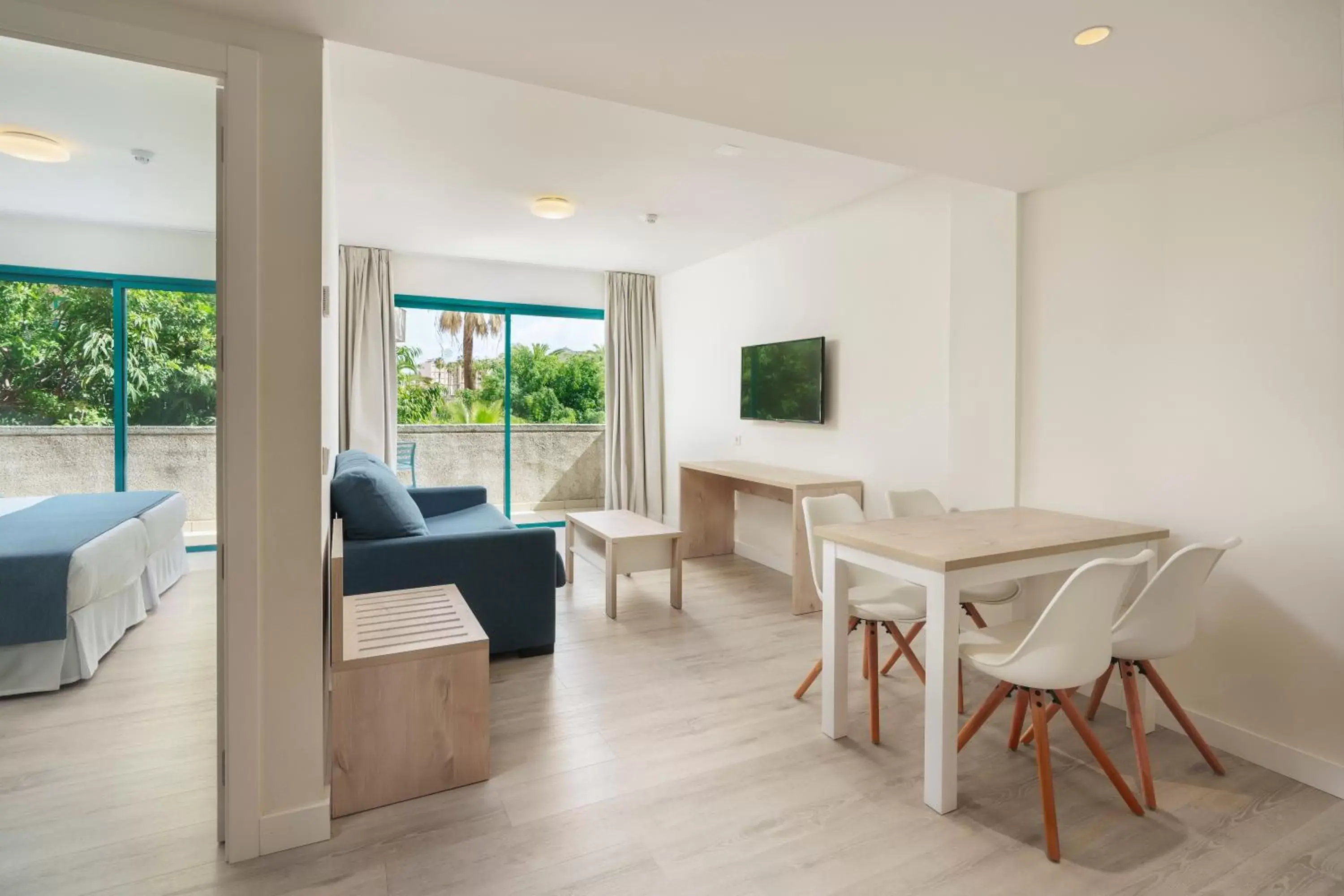 Living room, Bed in Alua Tenerife Living room, Bed in Alua Tenerife