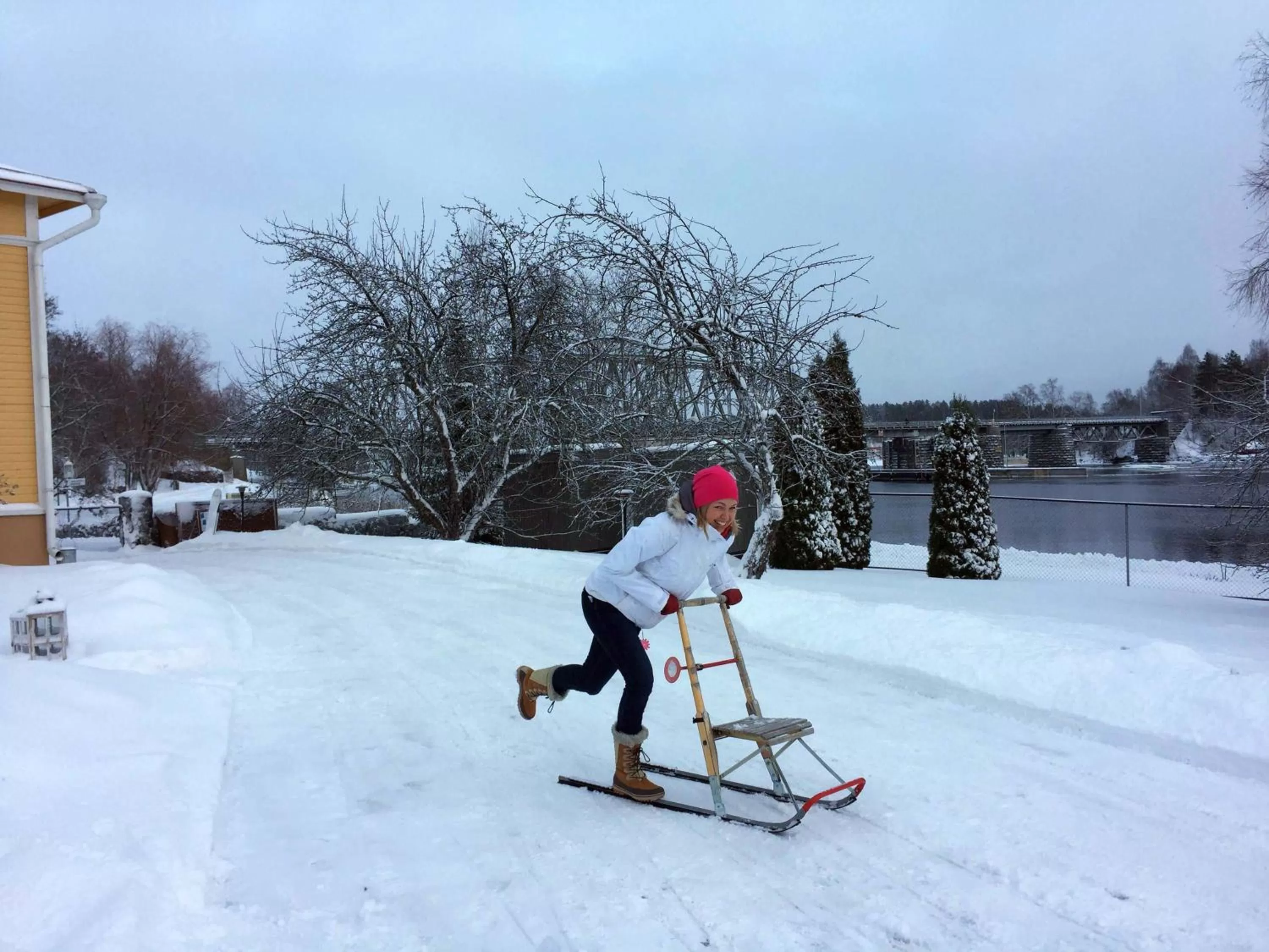 Winter in Lossiranta Lodge