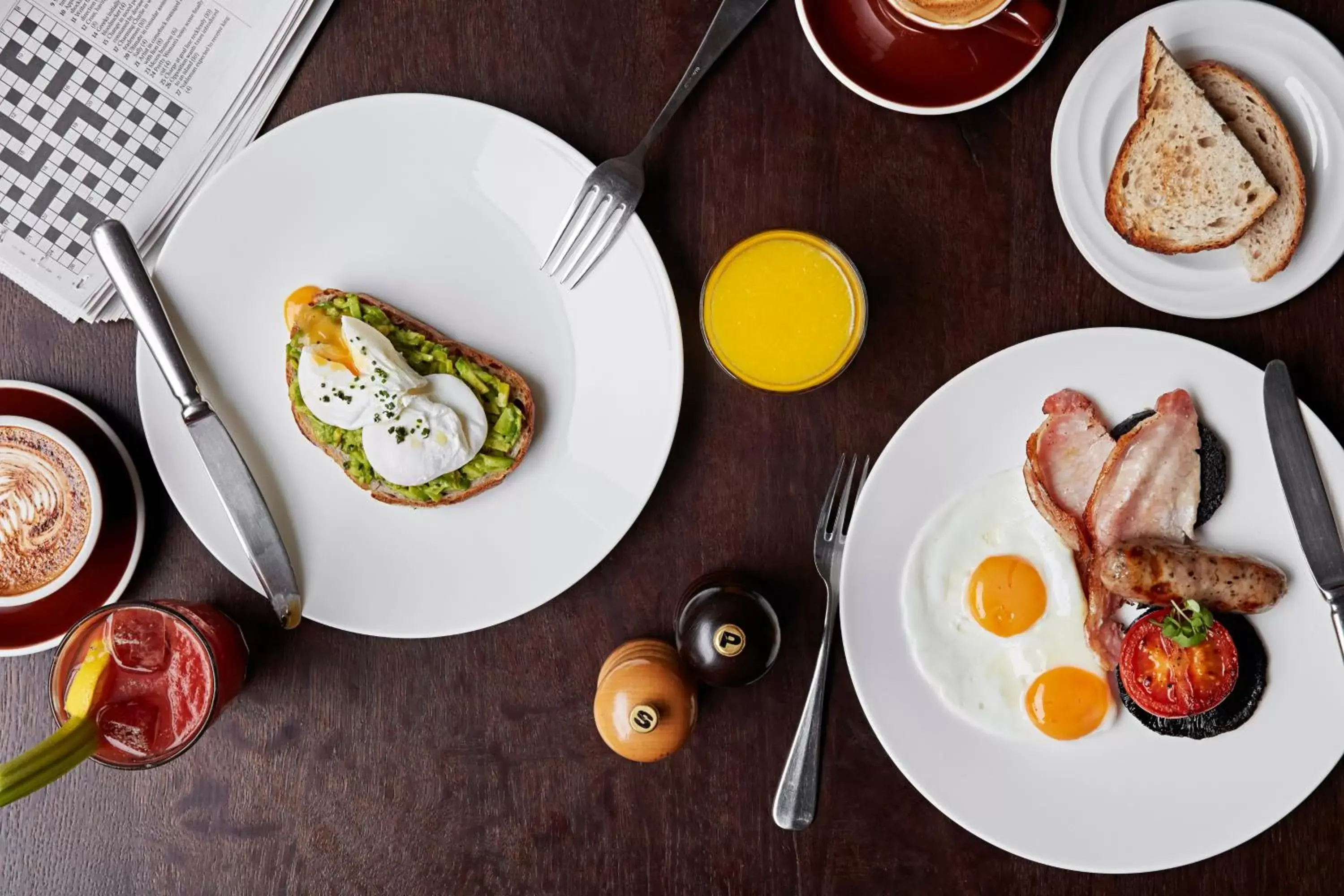 English/Irish breakfast, Food in Marrable's Hotel
