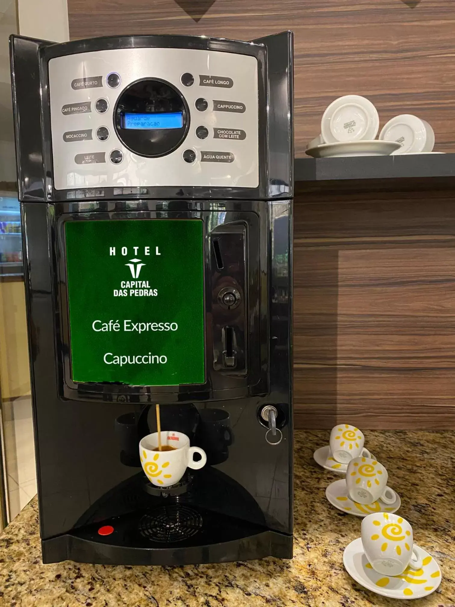 Coffee/tea facilities in Hotel Capital Das Pedras