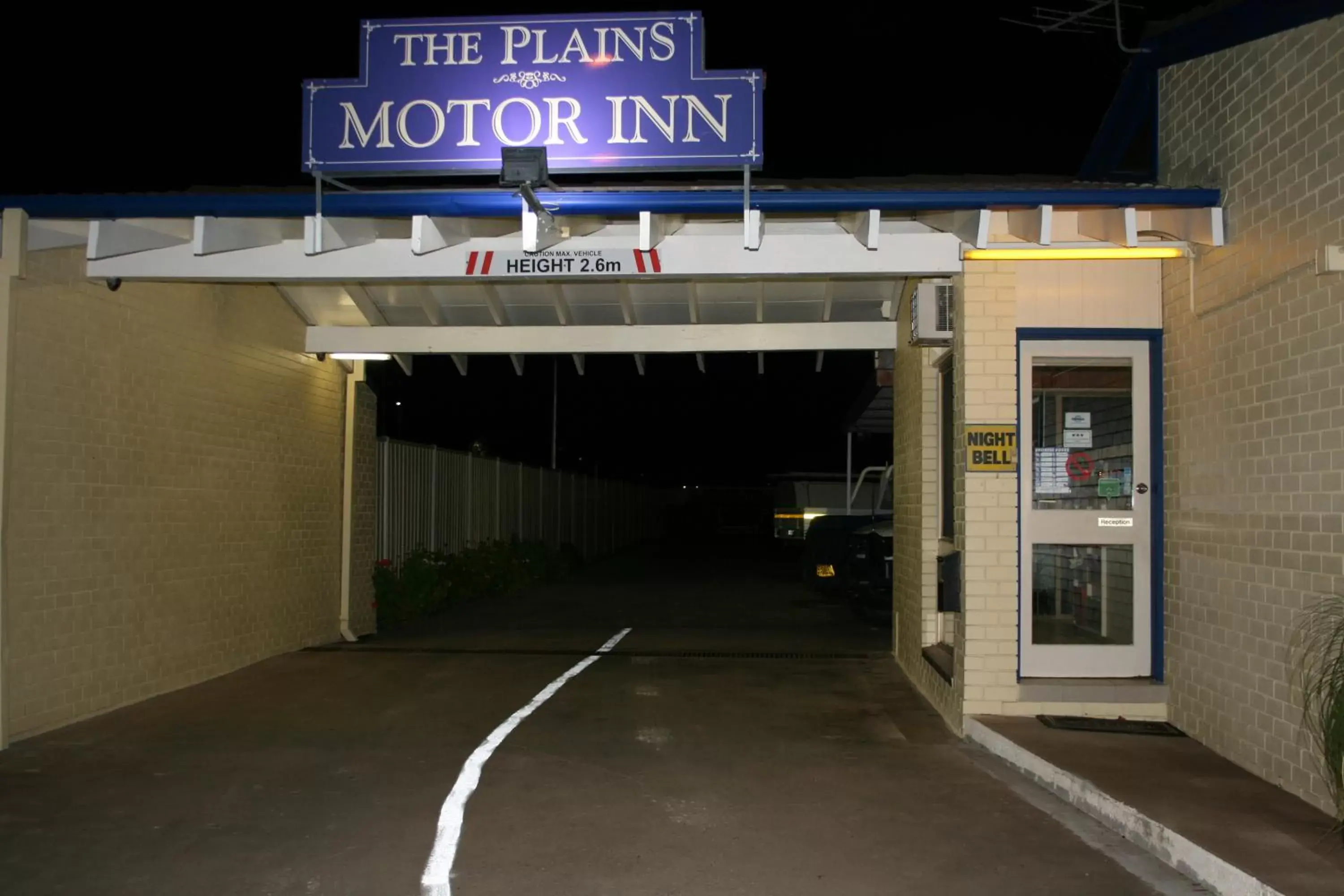 Night in The Plains Motor Inn