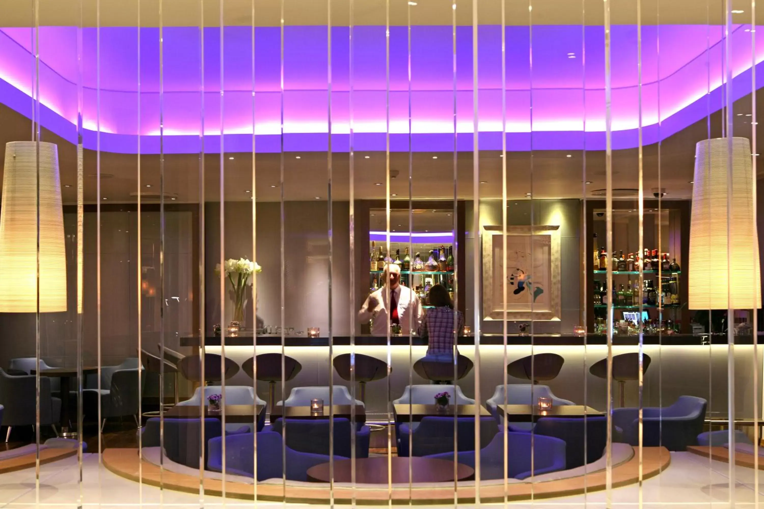 Lounge or bar in Crowne Plaza Limassol, an IHG Hotel