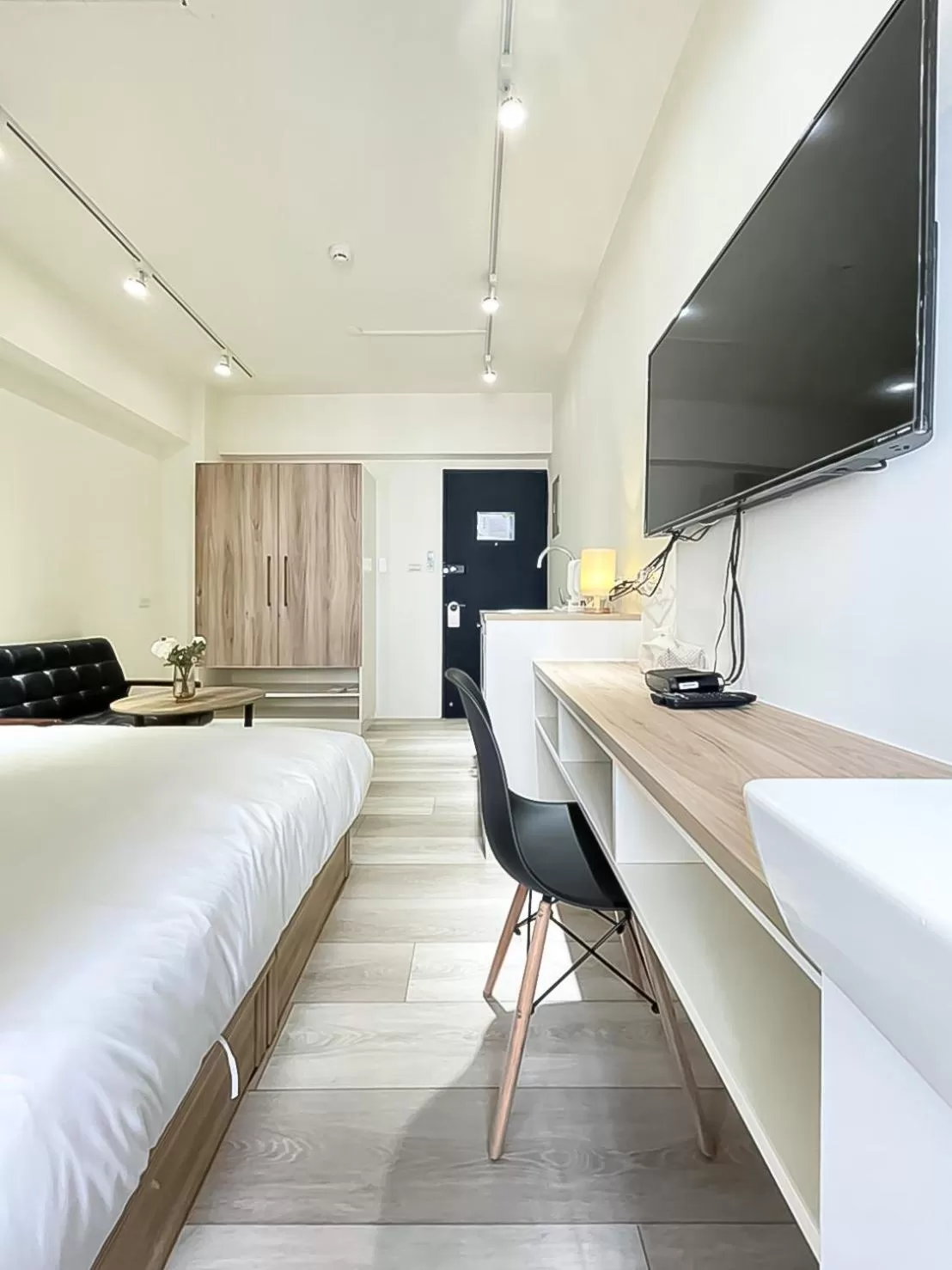 TV/Entertainment Center in 旅行家 Affetto Hostel