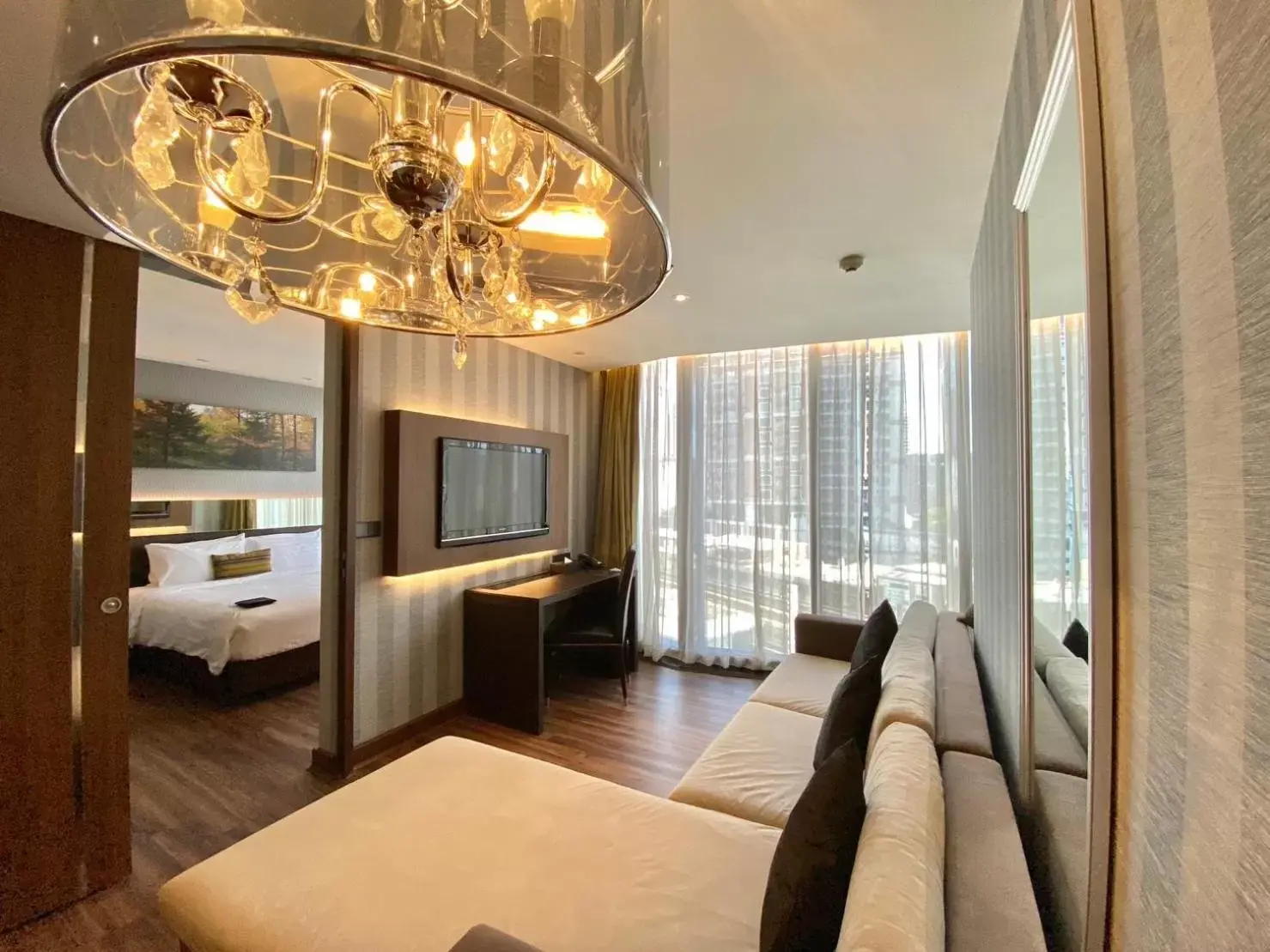 Bed in The Continent Boutique Hotel Bangkok Sukhumvit by Compass Hospitality