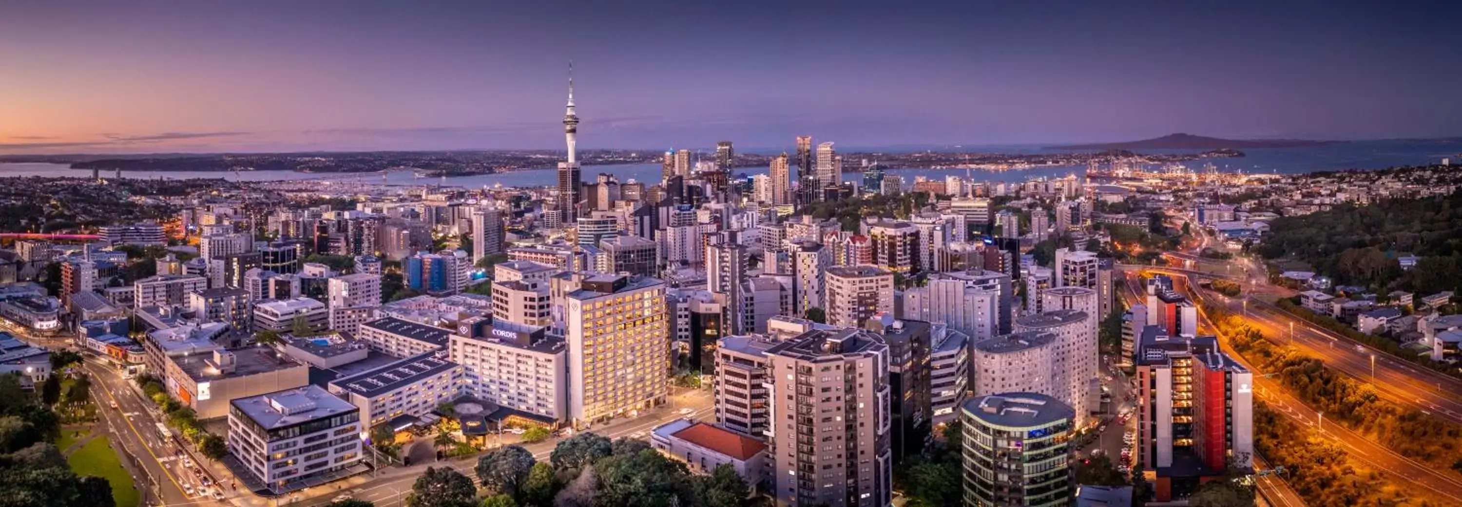 Bird's eye view, Bird's-eye View in Cordis, Auckland by Langham Hospitality Group