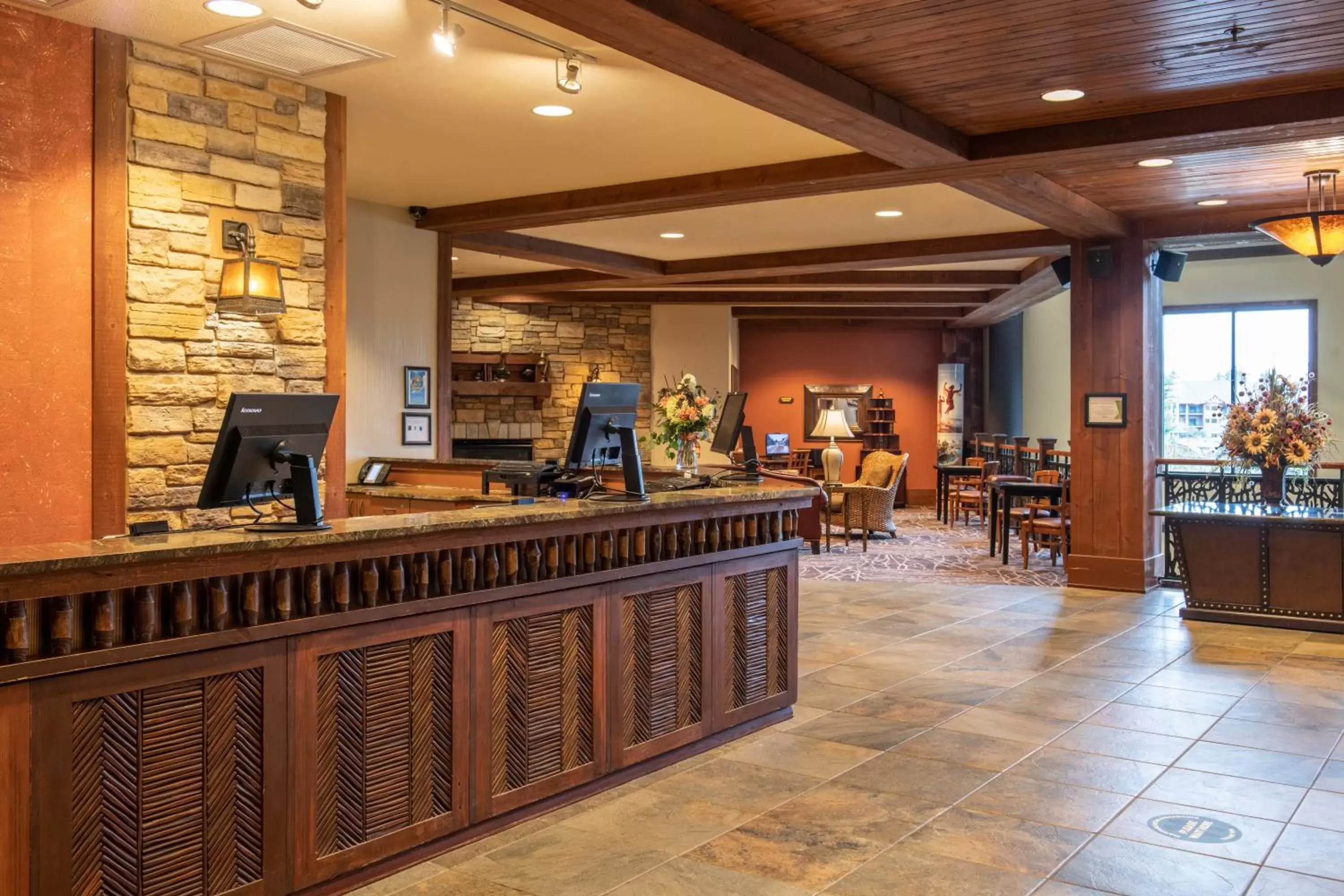 Lobby or reception in Club Wyndham Glacier Canyon