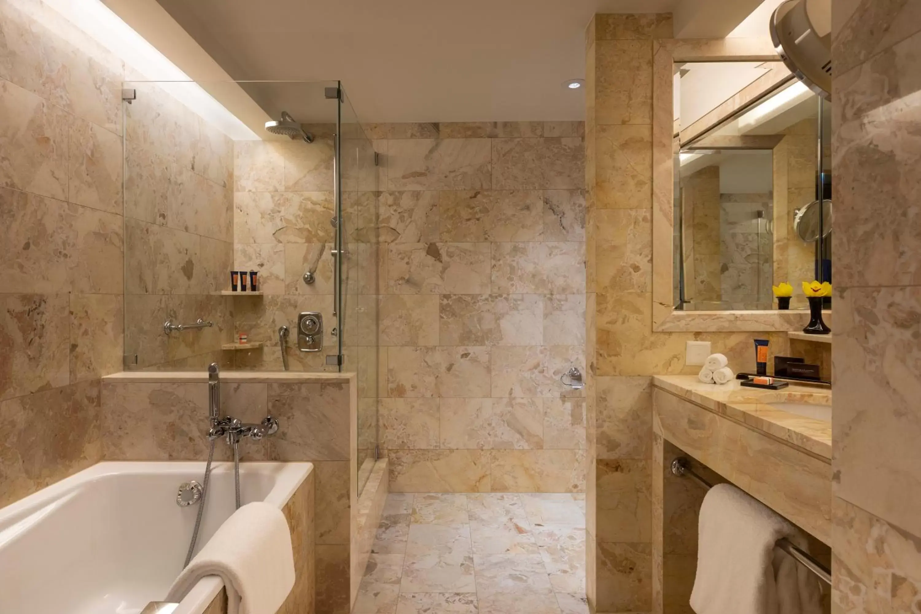 Bathroom in Mandarin Oriental, Geneva