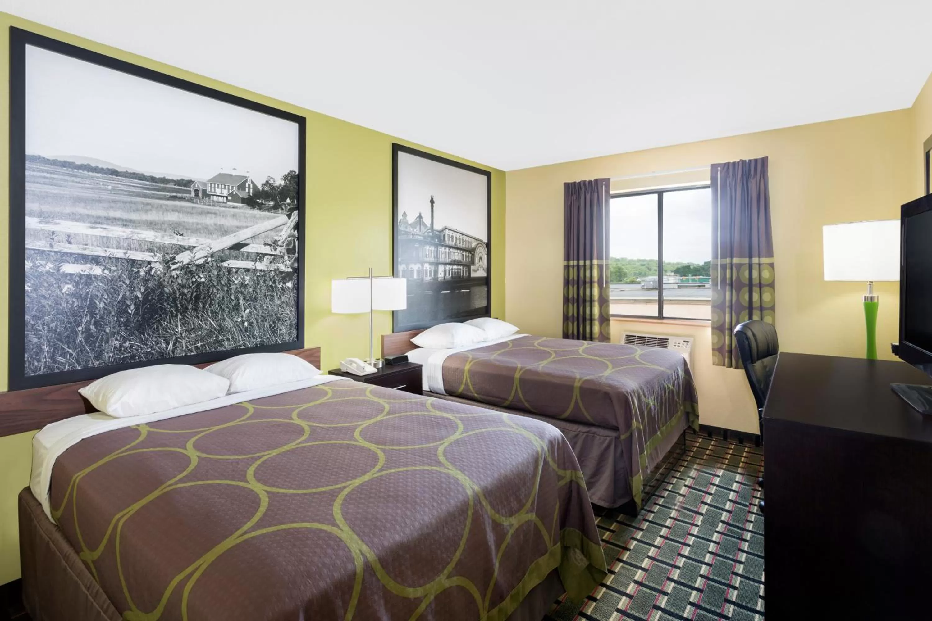 Bed in Super 8 by Wyndham Marietta