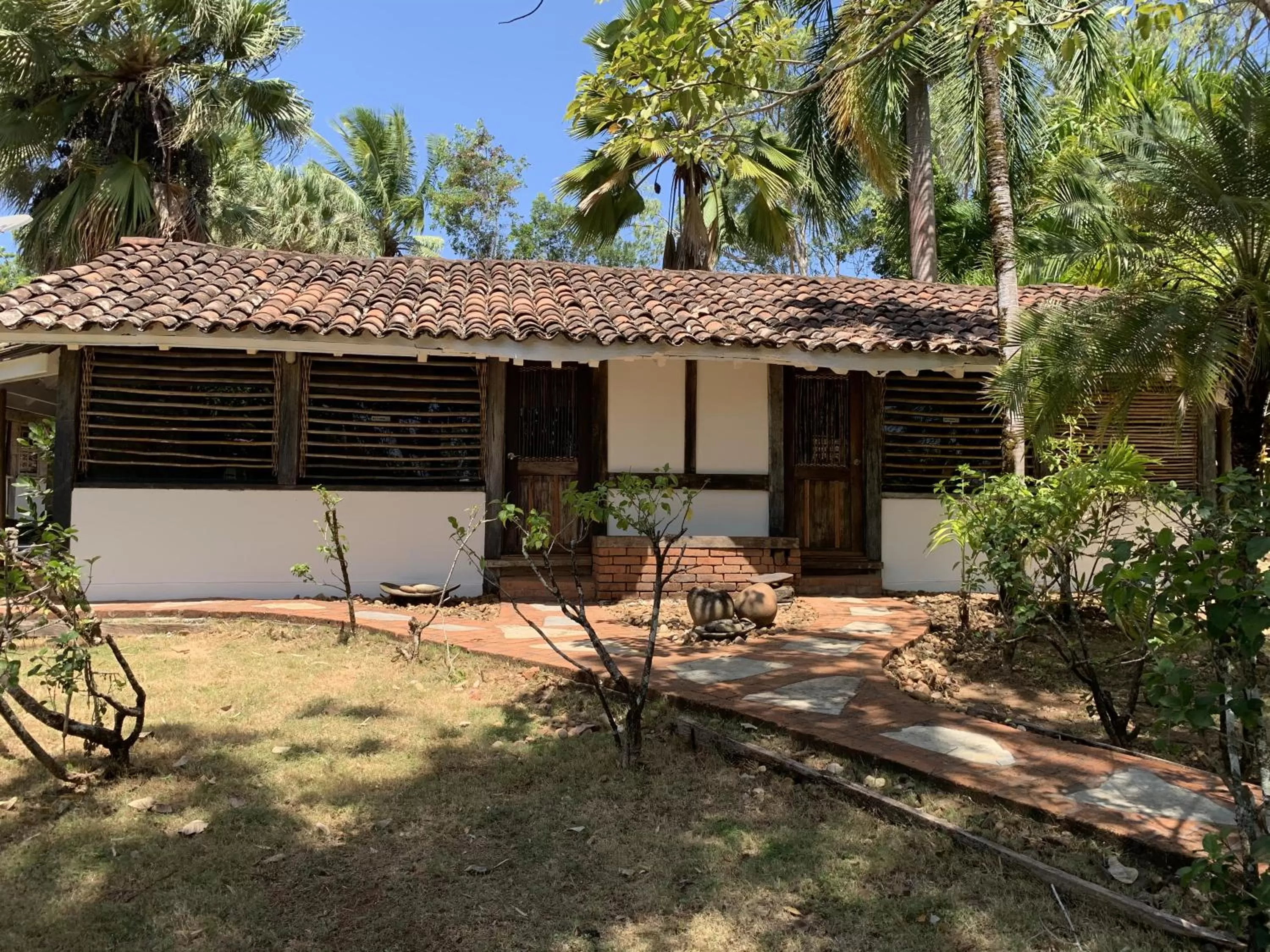 Patio in Hotel Posada Los Destiladeros