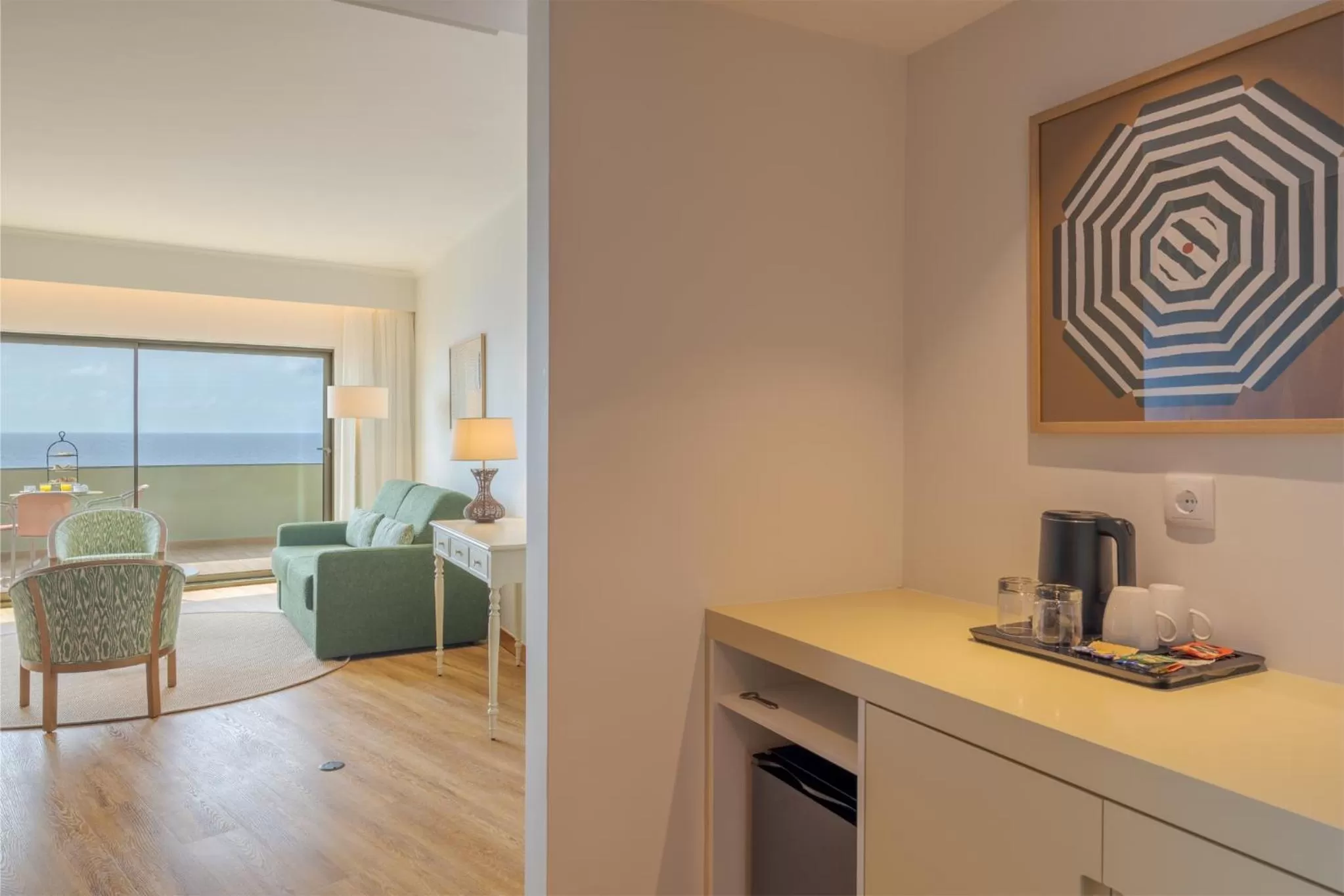 Living room in Pestana Vila Lido Madeira Ocean Hotel