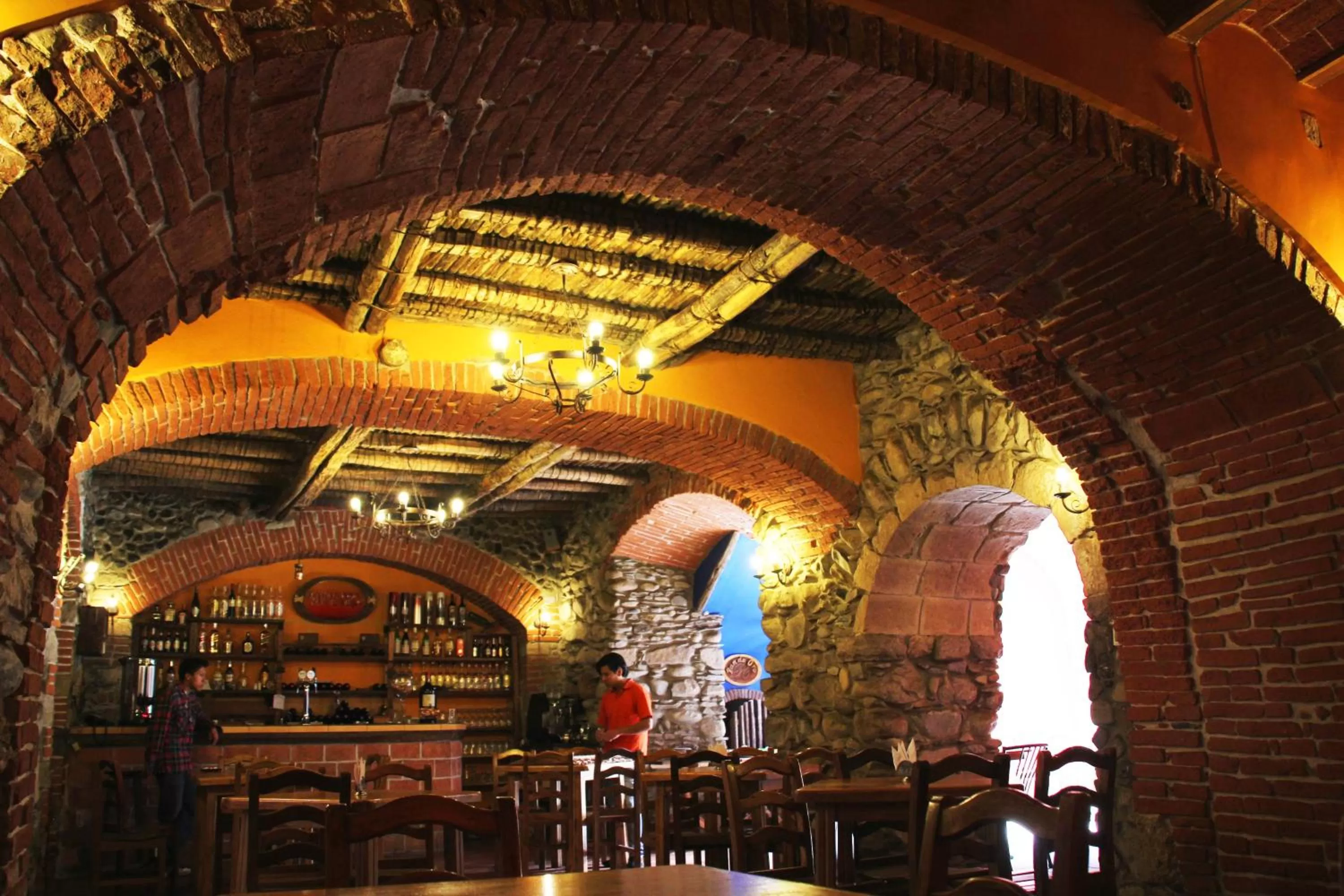 Restaurant/places to eat, Lounge/Bar in Patio de Piedra Hotel Boutique