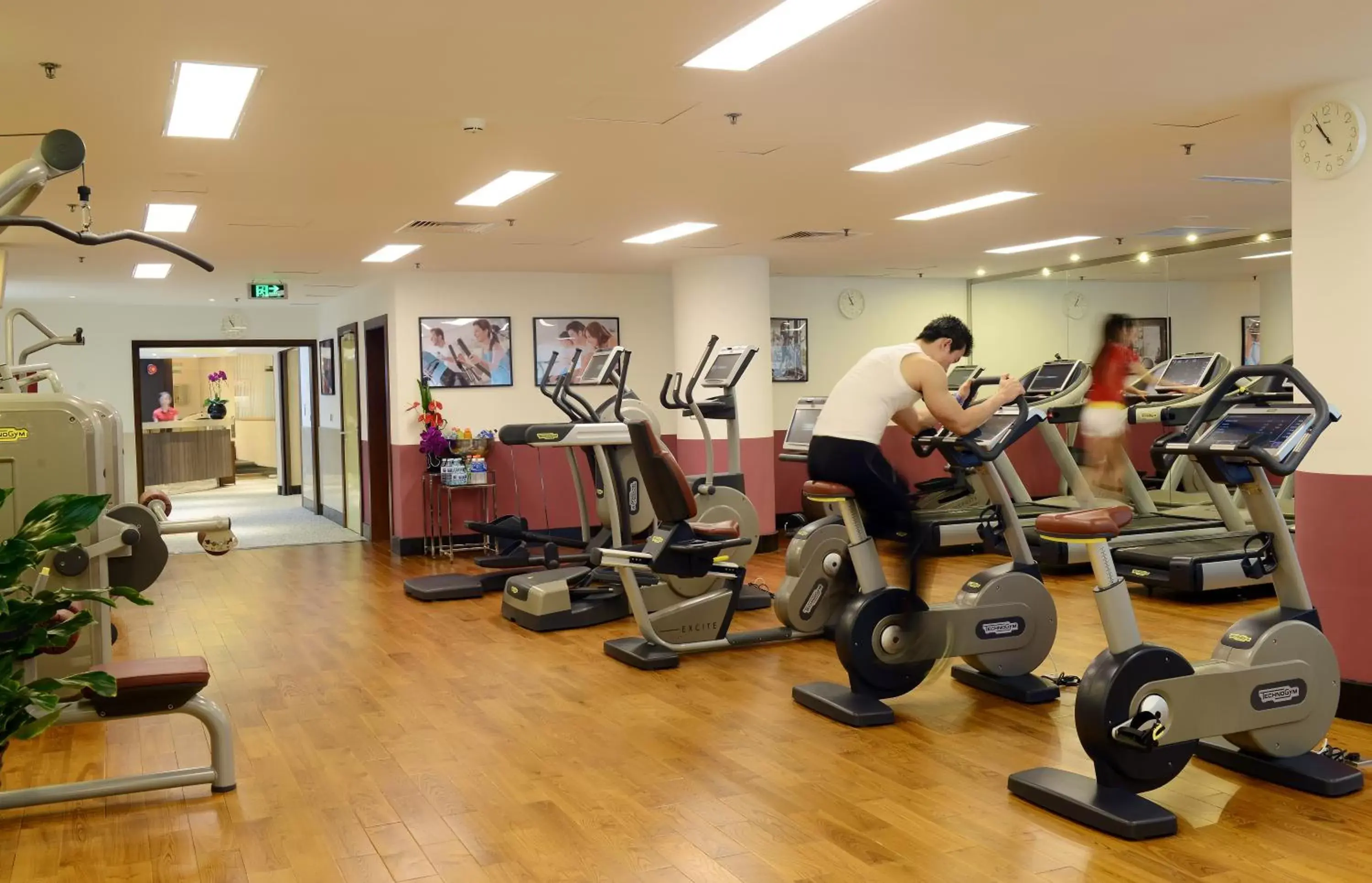 Cycling, Fitness Center/Facilities in Kempinski Hotel Beijing Yansha Center