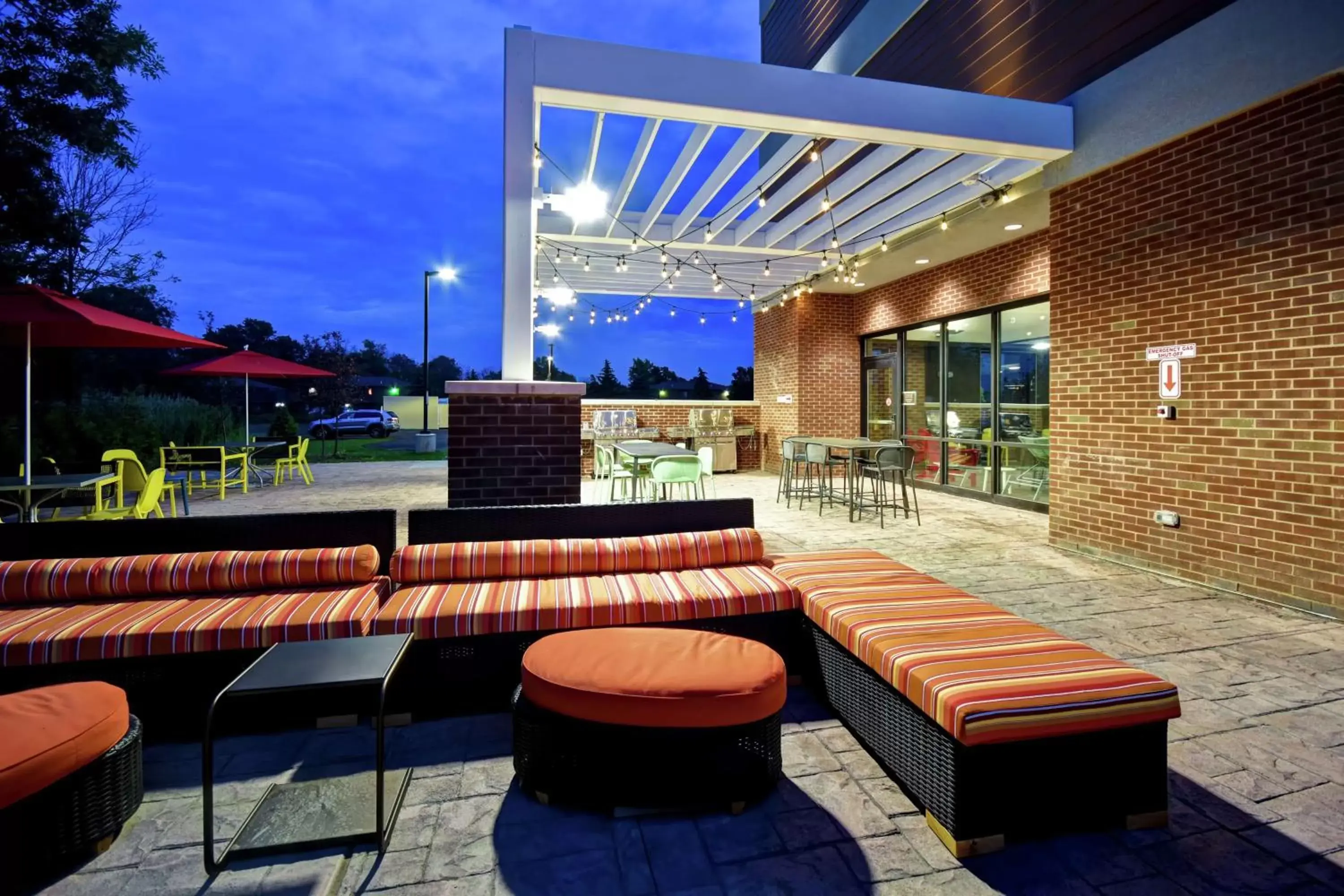 Patio in Home2 Suites By Hilton Amherst Buffalo