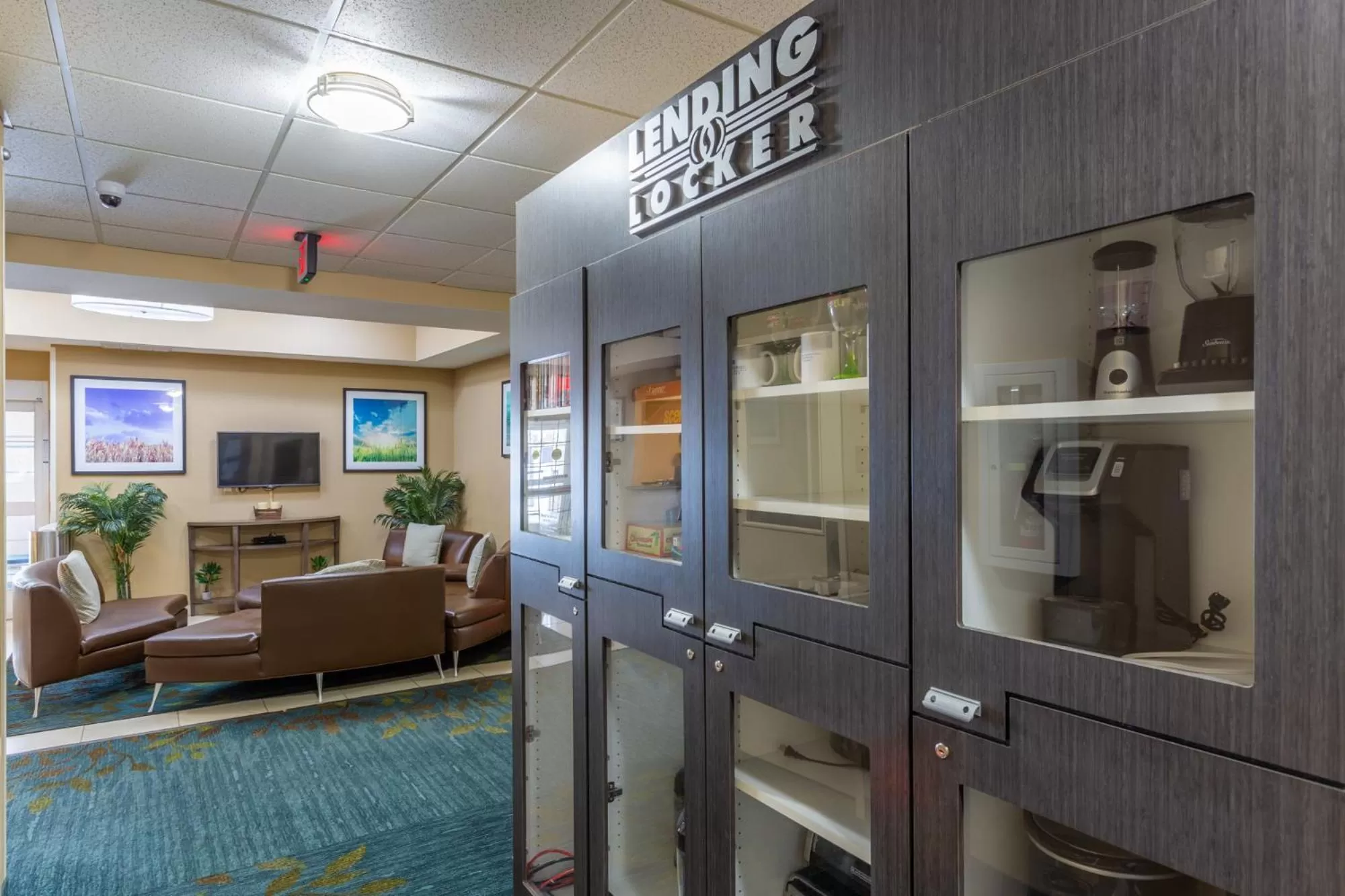 Lobby or reception in Candlewood Suites South Bend Airport by IHG