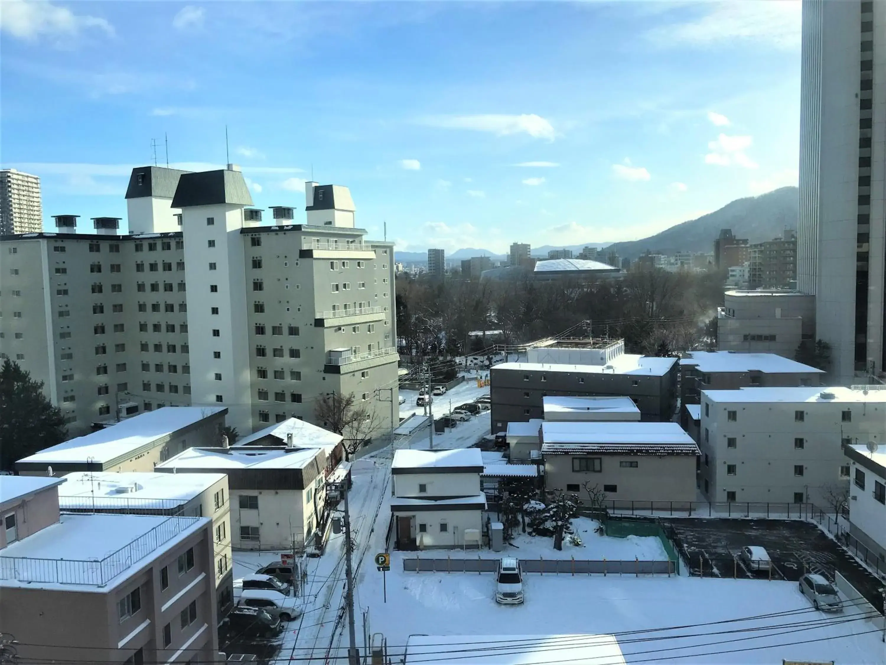 View (from property/room) in Hotel Resol Sapporo Nakajima Koen